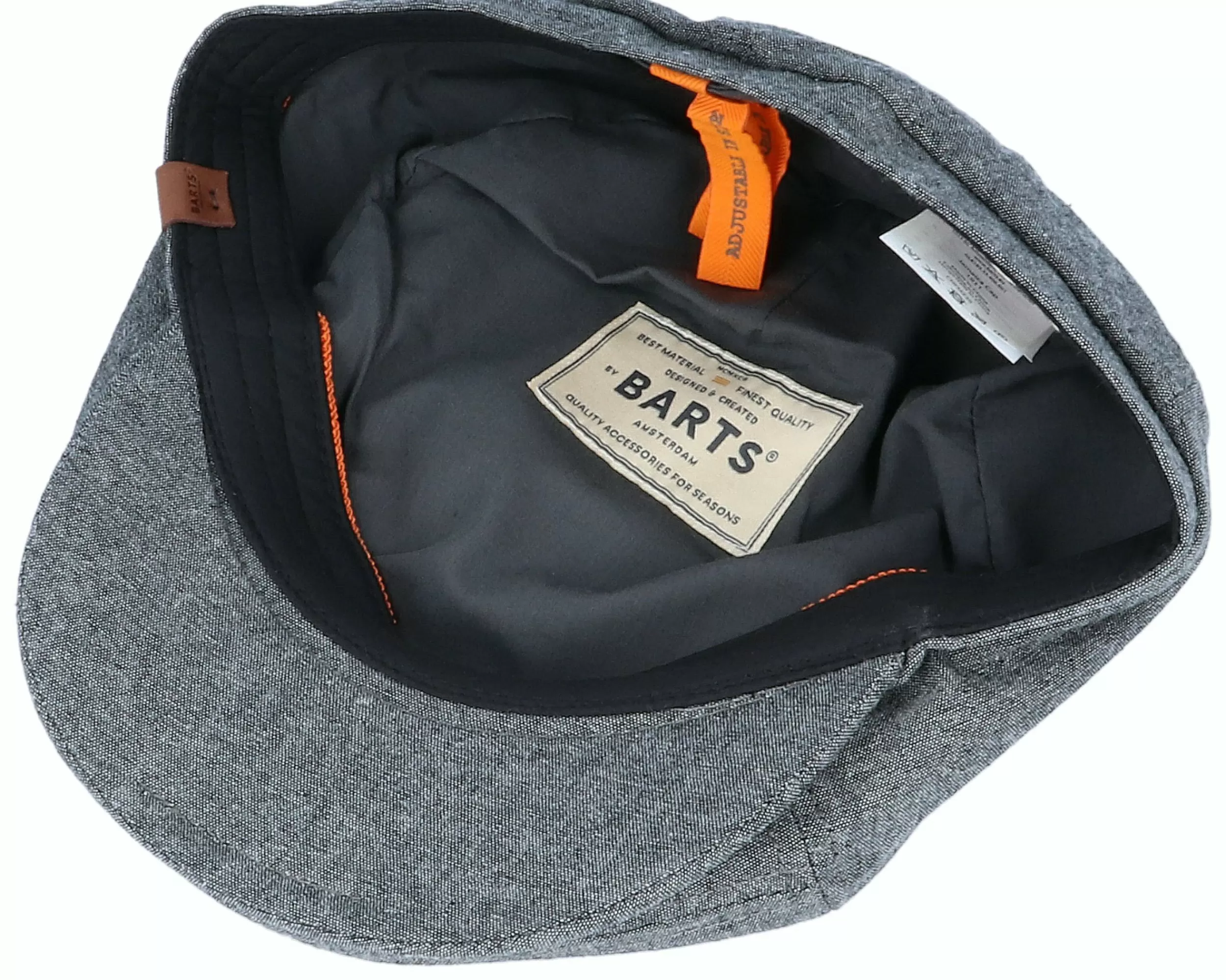 Barts Jamaica Cap Vintage Black Flat Cap - -Unisex Flat Caps