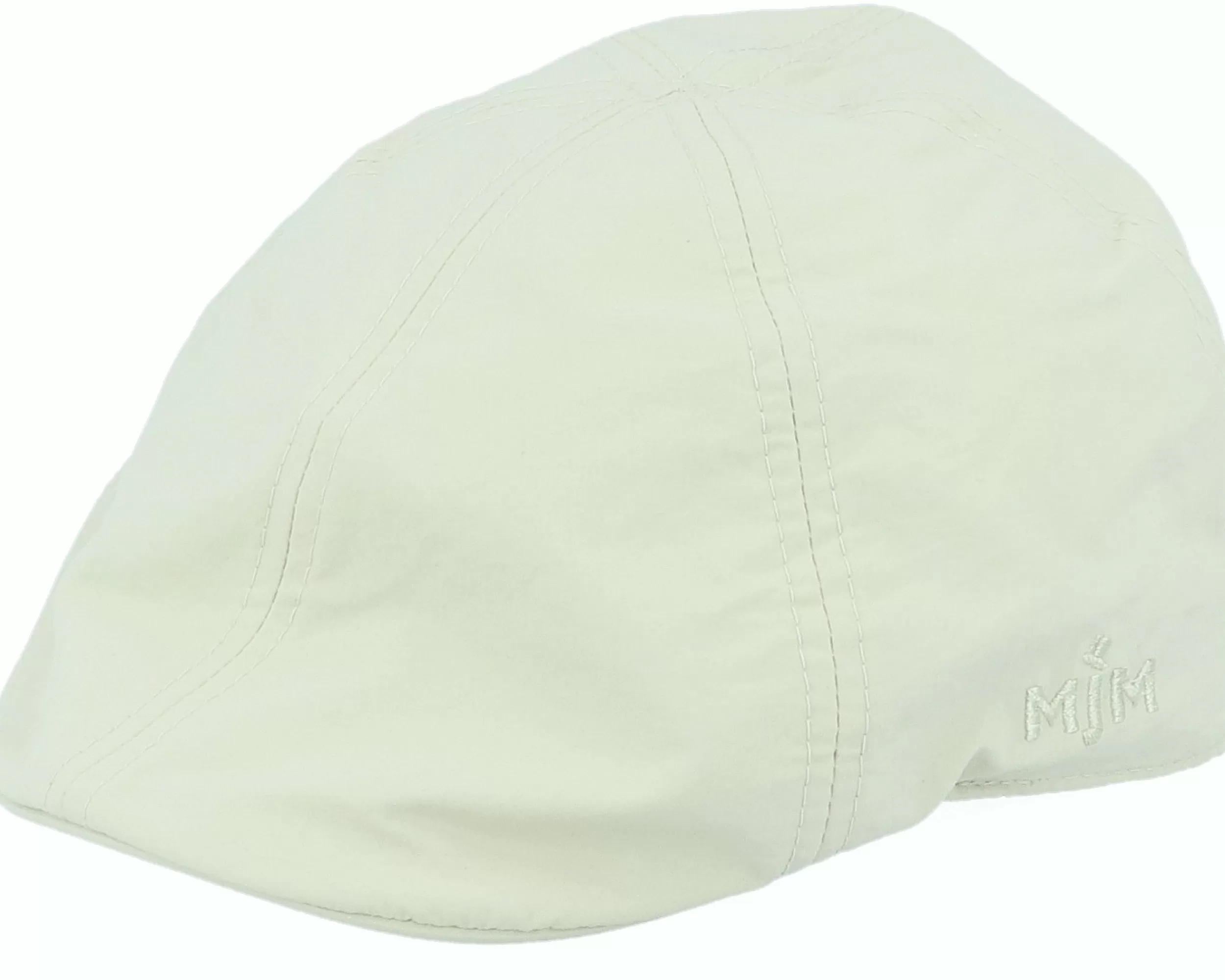 MJM Hats Jones Taslan Beige Flat Cap - -Unisex Flat Caps