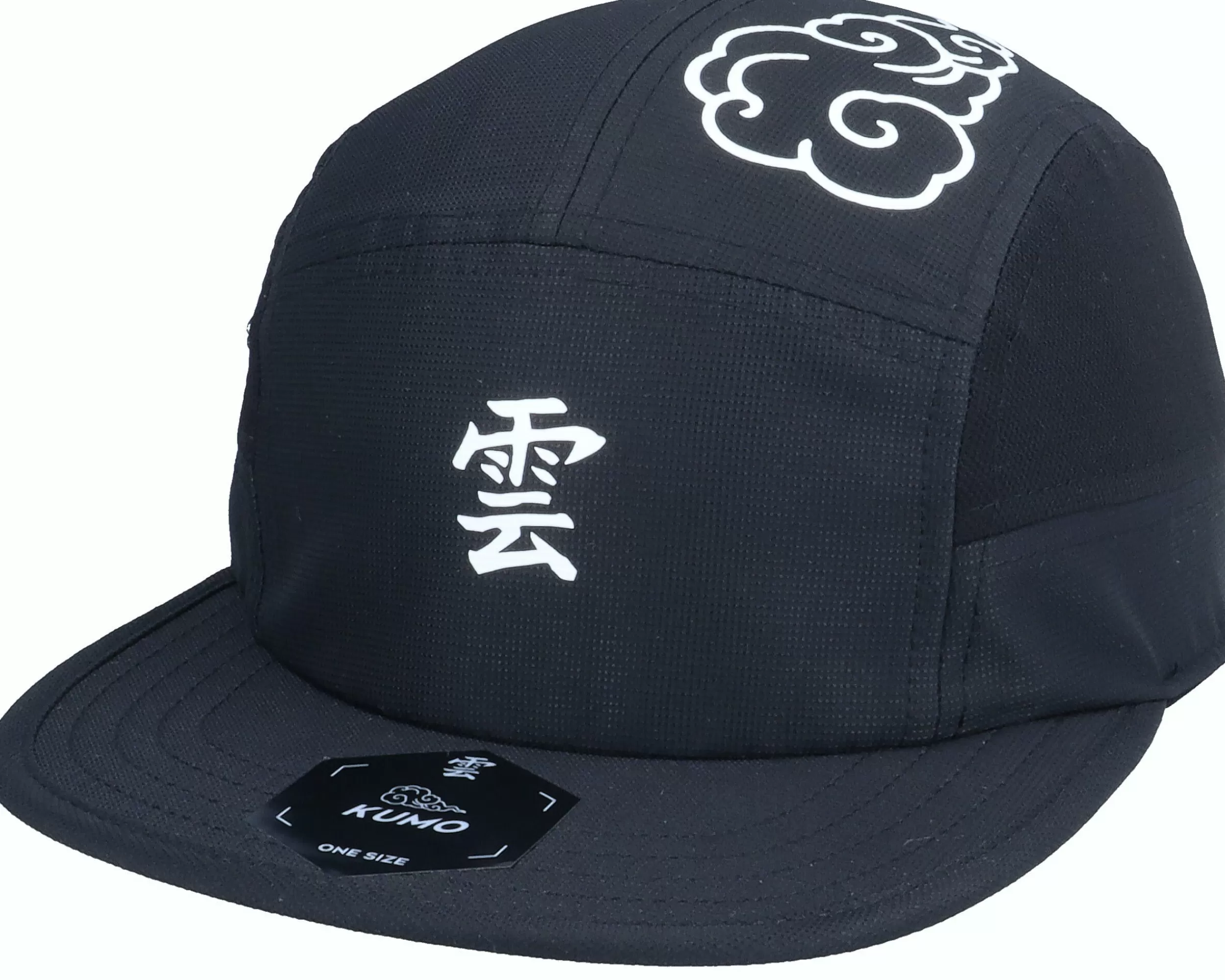 Kumo Kanji Cloudfit Black 5-Panel-Unisex 5-Panel