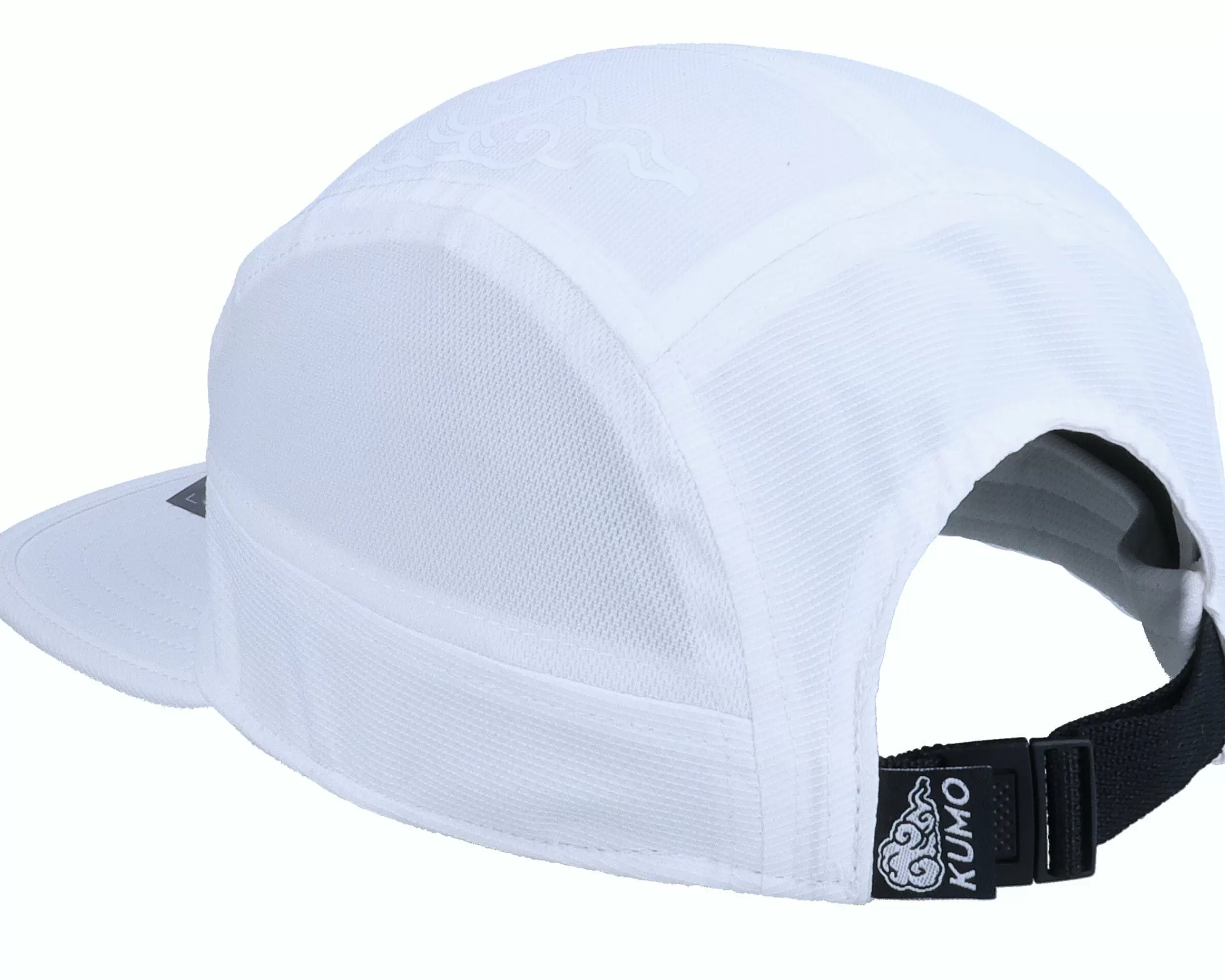 Kumo Kanji Cloudfit White On White 5-Panel - -Unisex 5-Panel