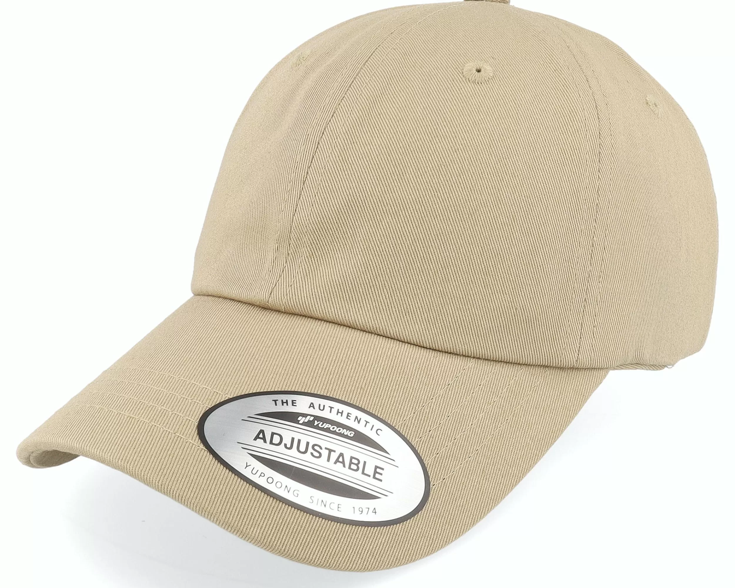 Yupoong Khaki Dad Cap - -Unisex Dad Cap