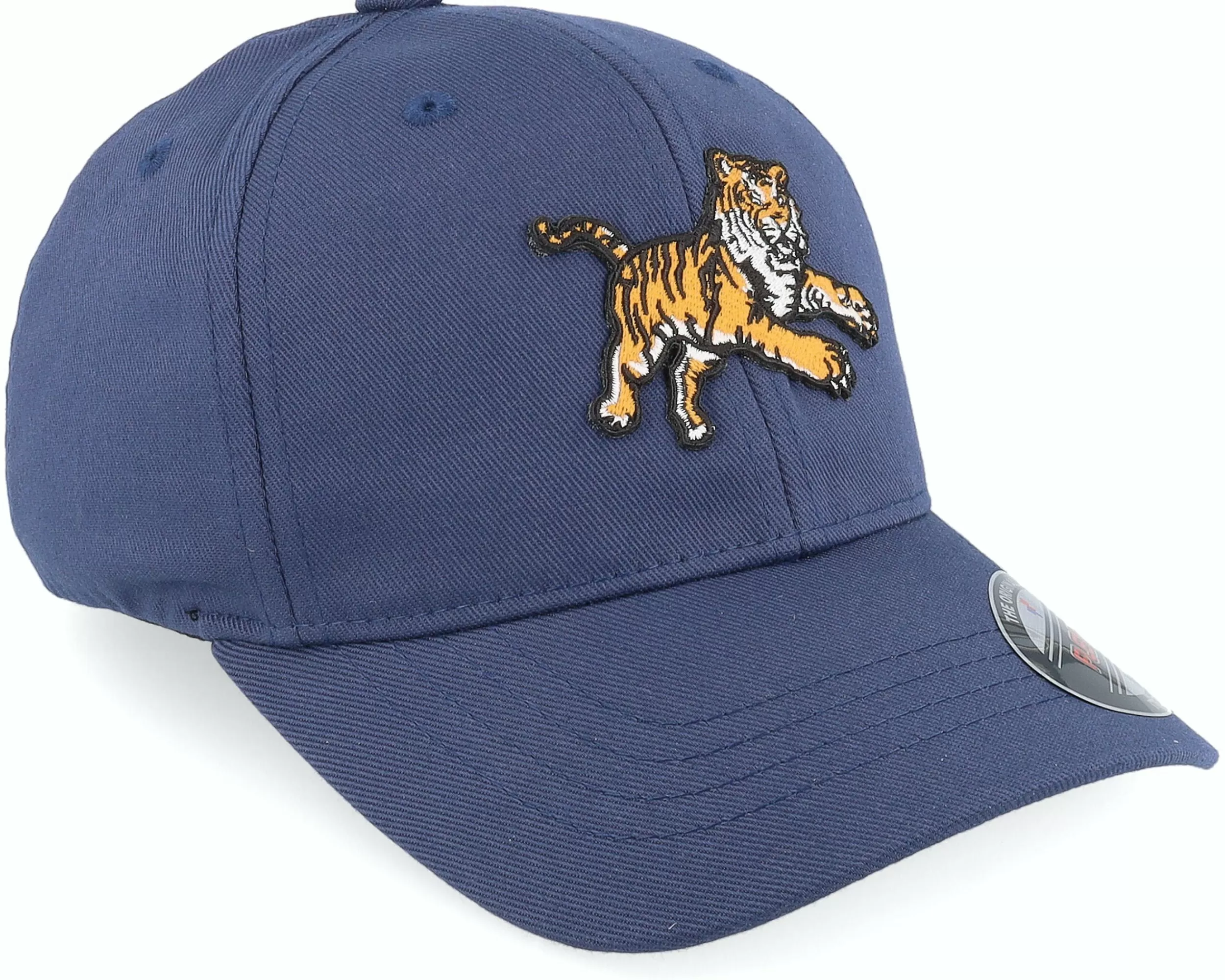 Kiddo Cap Kids Attacking Tiger Navy Flexfit - -Unisex Flexfit