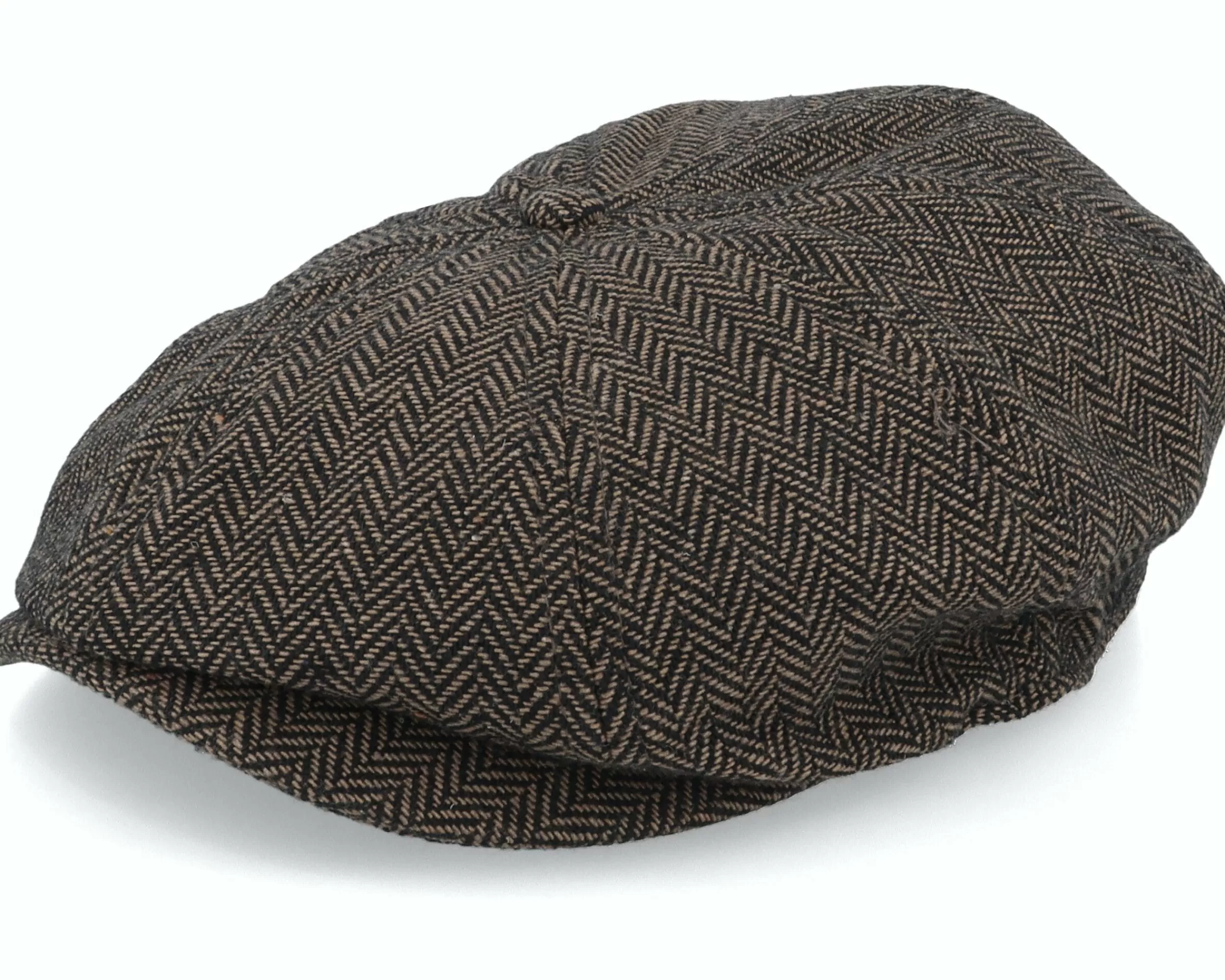 Brixton Kids Baby Brood Brown/Khaki Snap Cap - -Unisex Flat Caps