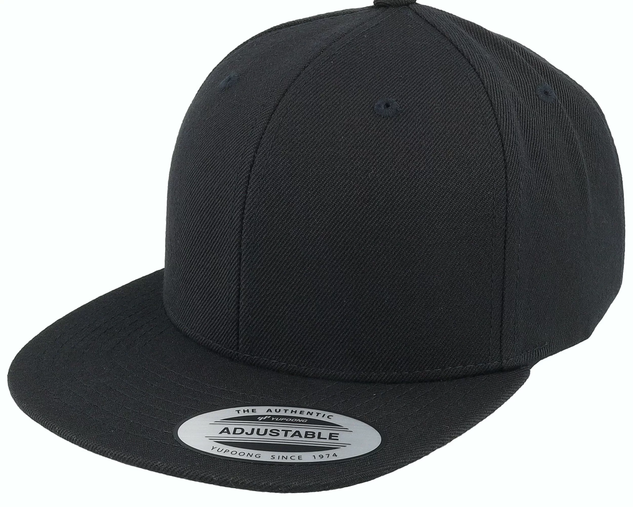 Yupoong Kids Black Snapback - -Unisex Snapback