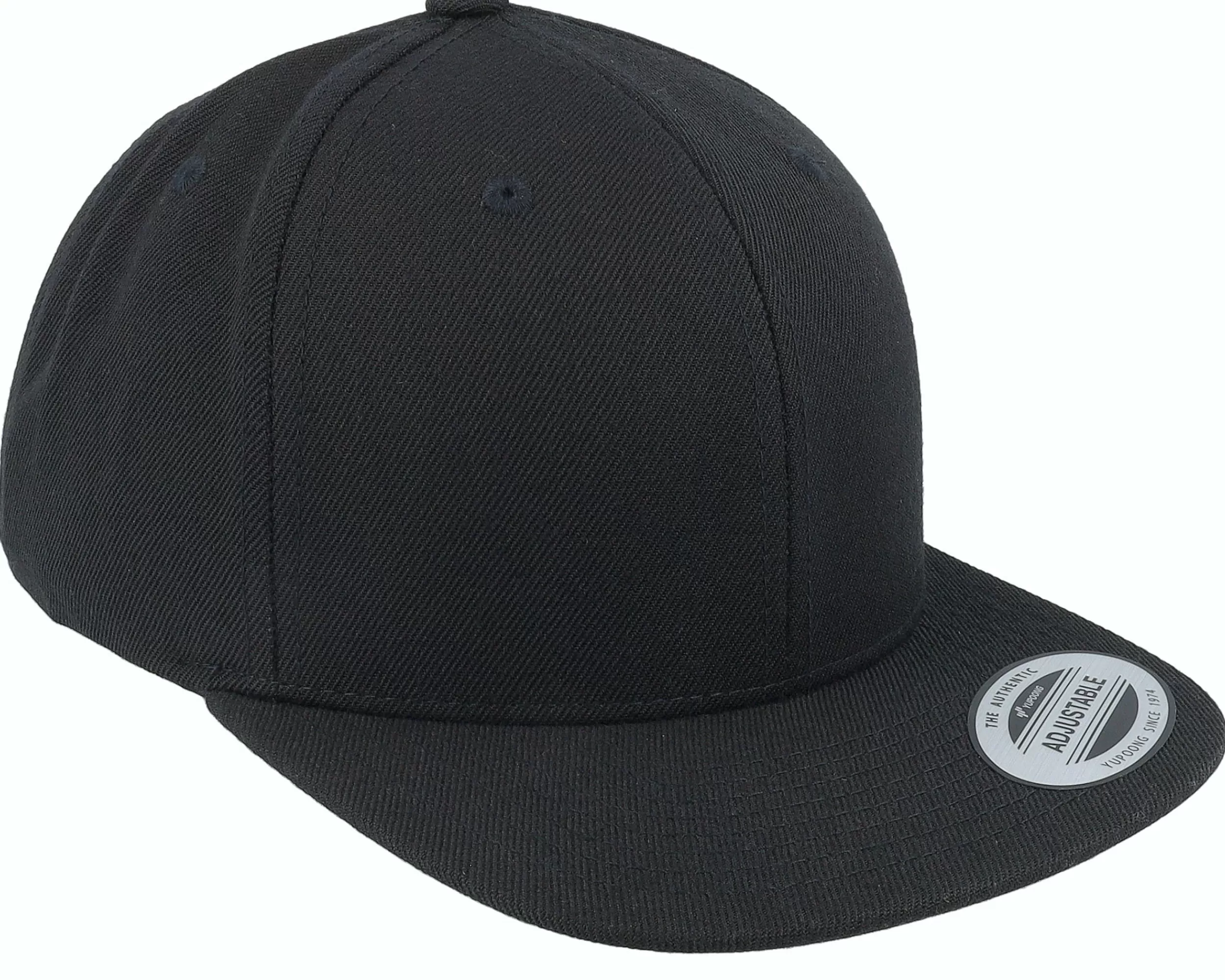 Yupoong Kids Black Snapback - -Unisex Snapback