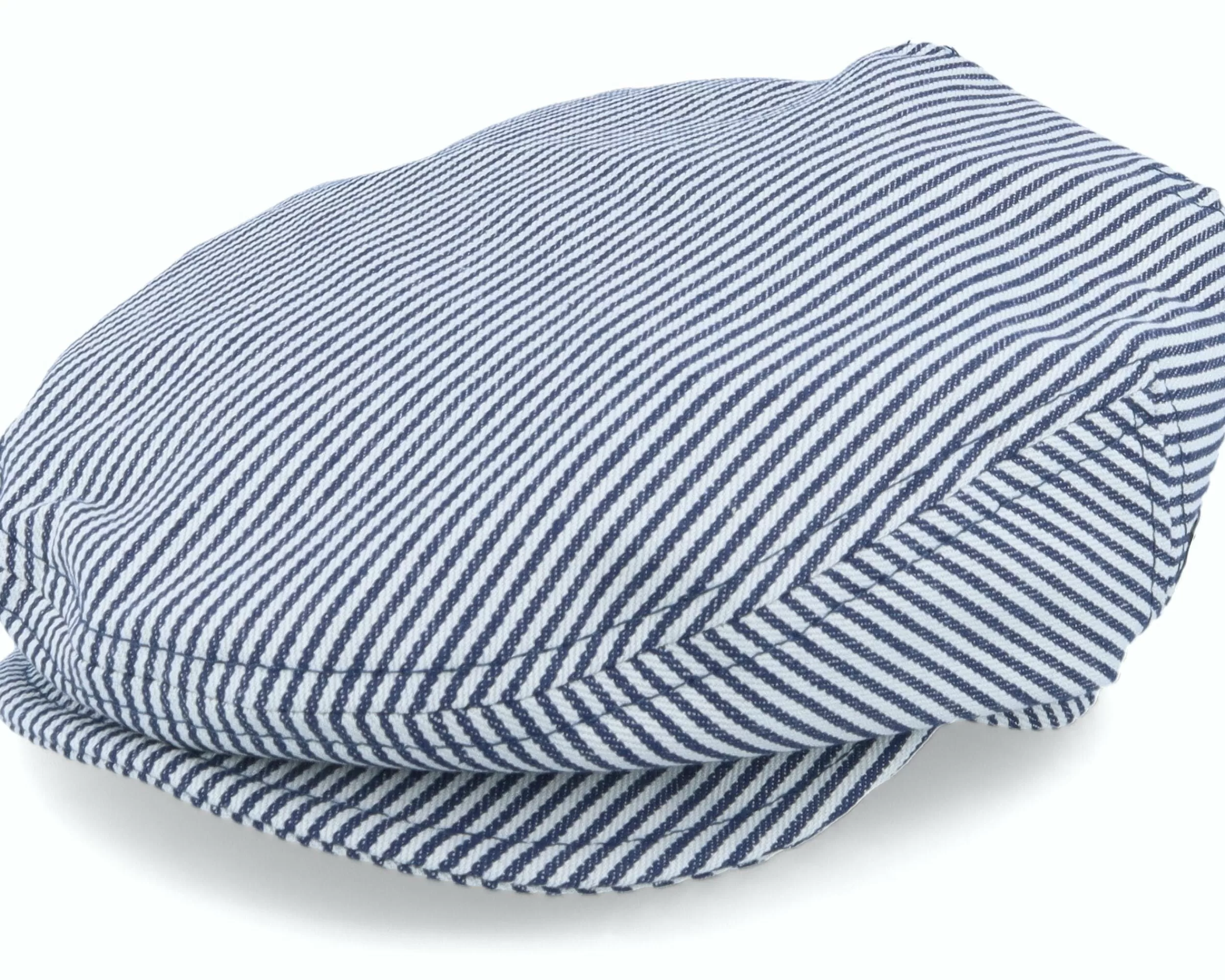 CTH Ericson Kids Carl Jr. Candy Stripe Indigo Flat Cap - -Unisex Flat Caps