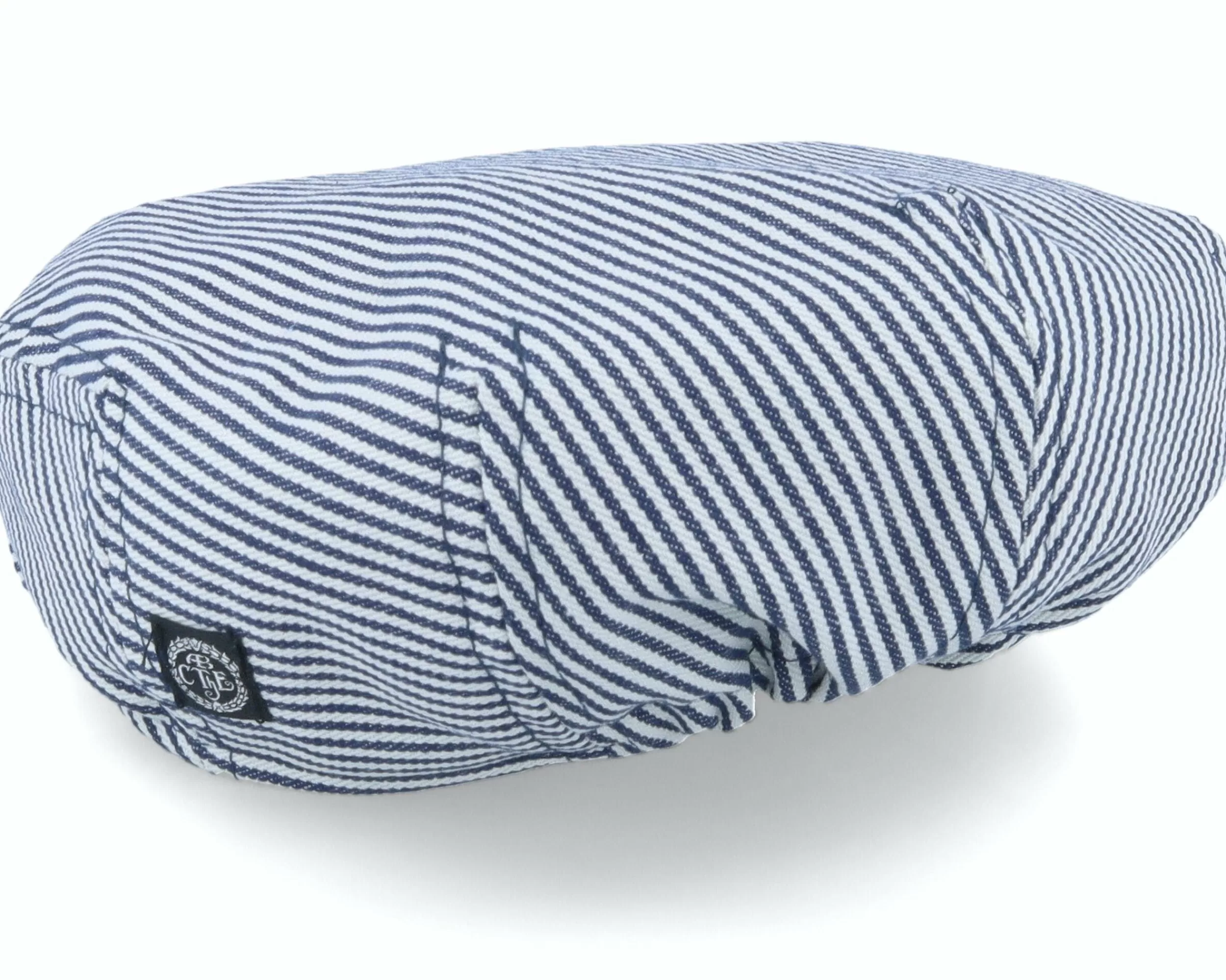 CTH Ericson Kids Carl Jr. Candy Stripe Indigo Flat Cap - -Unisex Flat Caps