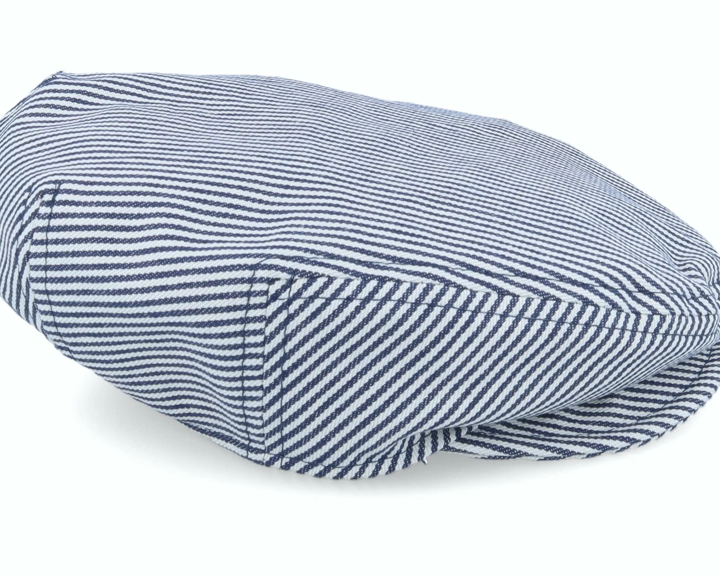 CTH Ericson Kids Carl Jr. Candy Stripe Indigo Flat Cap - -Unisex Flat Caps