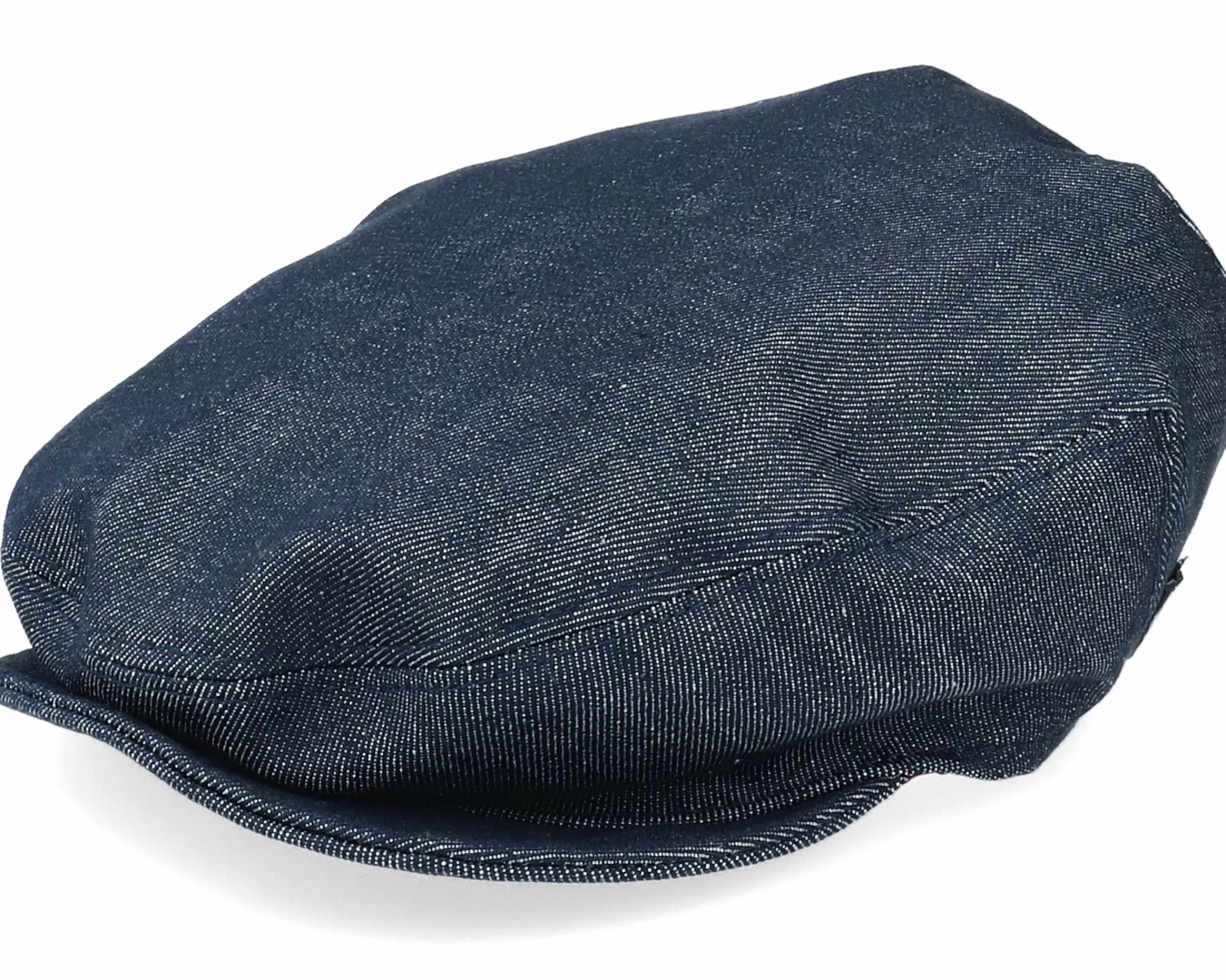 CTH Ericson Kids Carl Jr. Organic Denim Blue Flat Cap - -Unisex Flat Caps