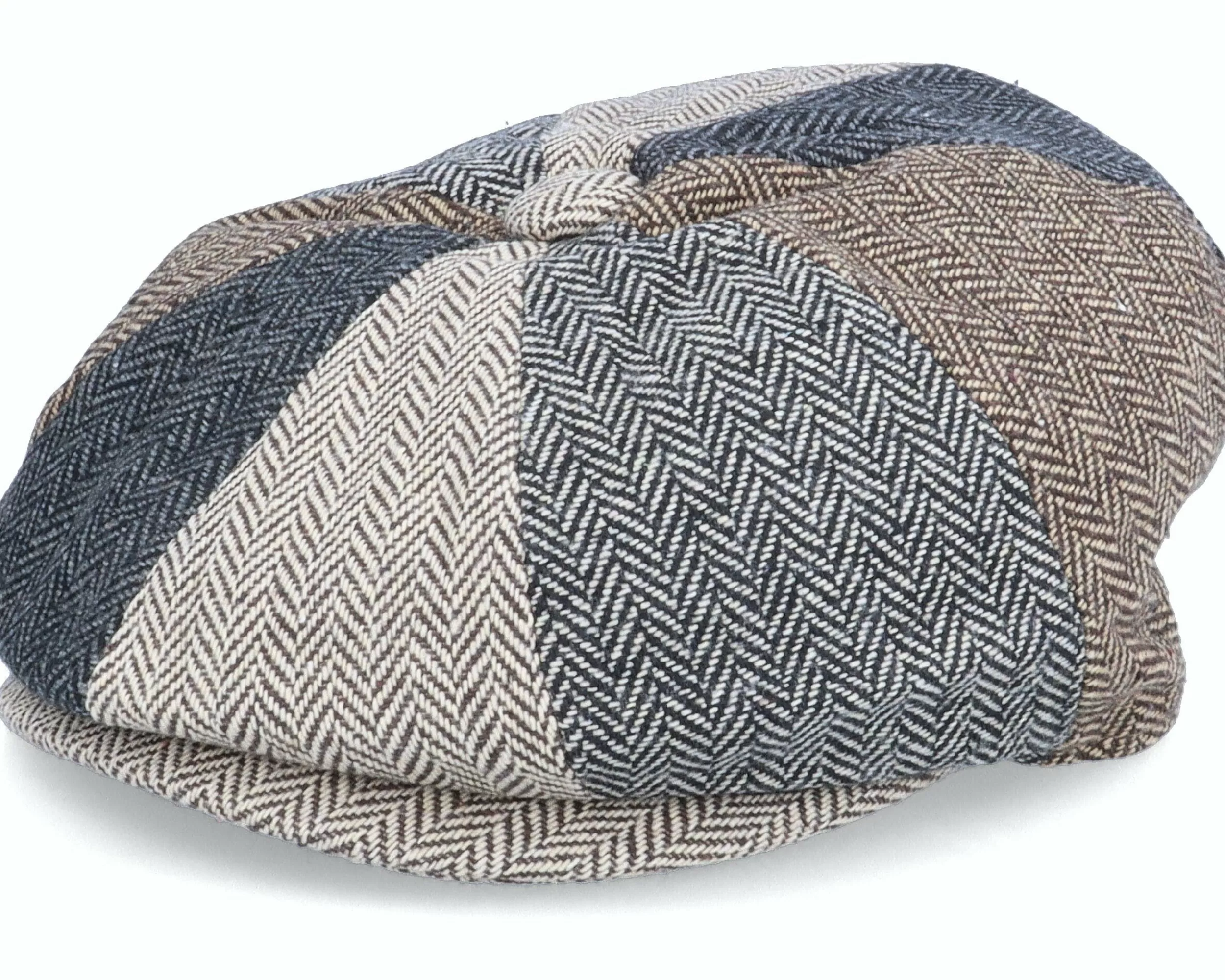 Jaxon & James Kids Herringbone Patch Newsboy Cap - -Unisex Flat Caps