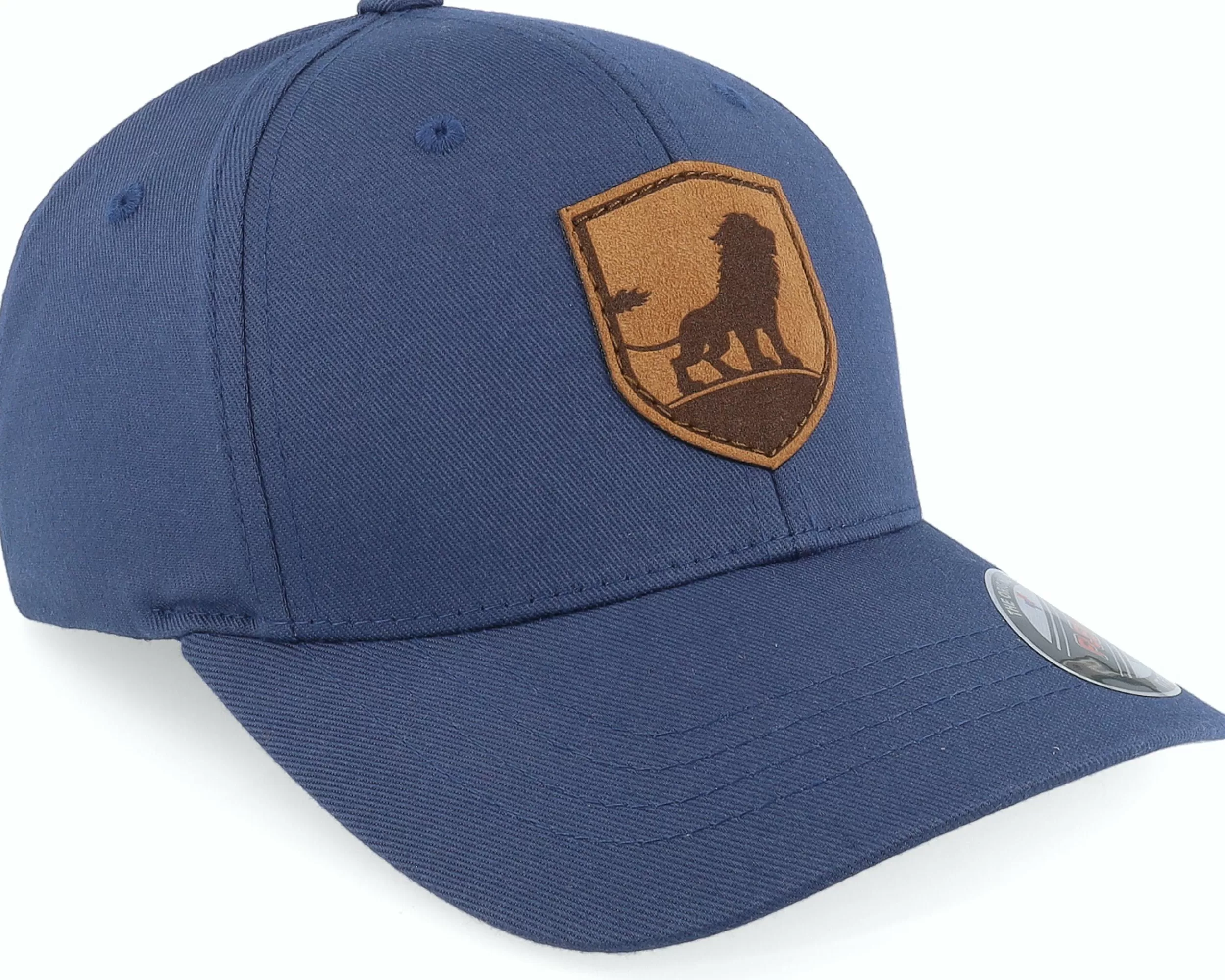 Kiddo Cap Kids King On The Hill Lion Navy Flexfit - -Unisex Flexfit