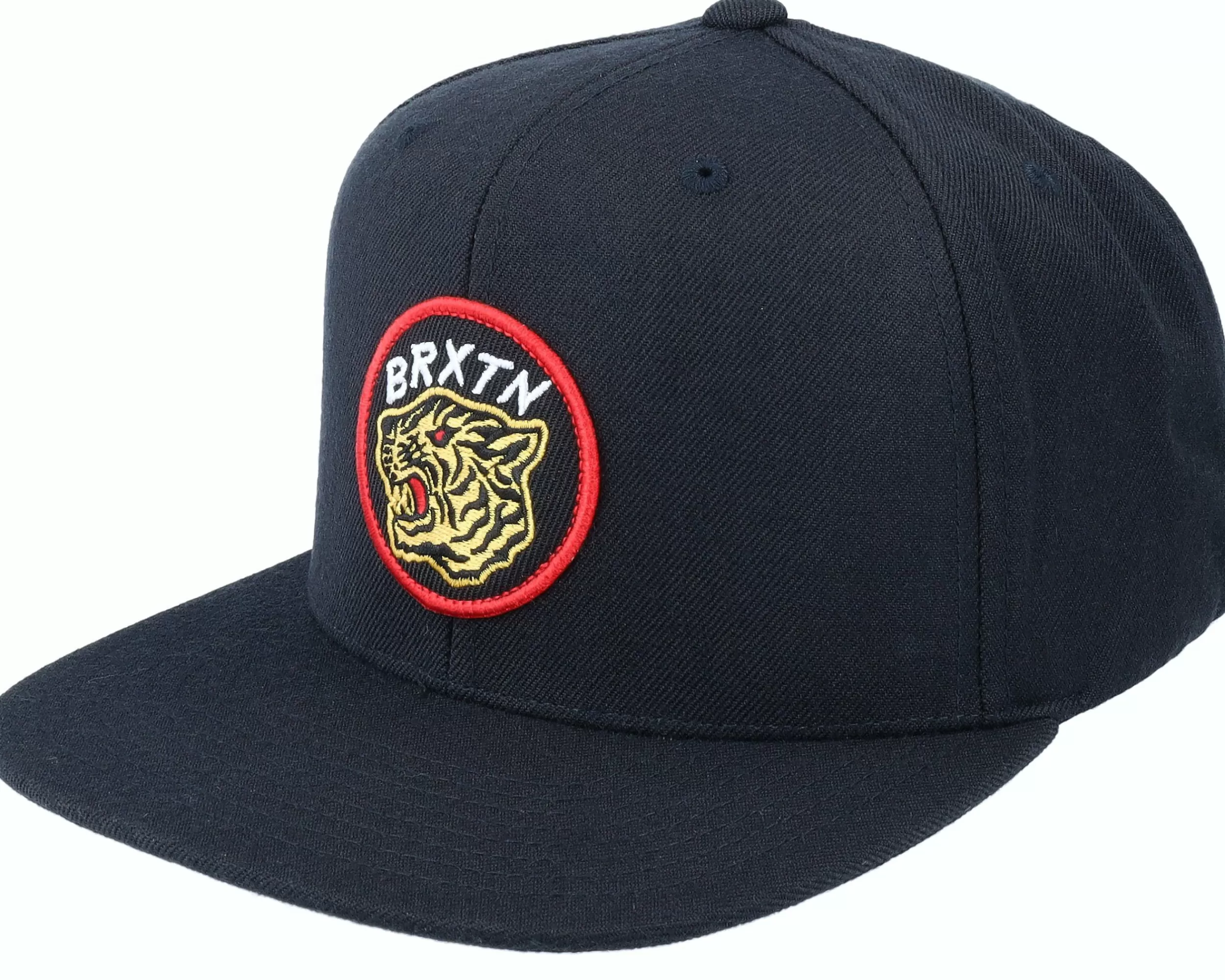 Brixton Kit Medium Profile Black Snapback - -Unisex Snapback