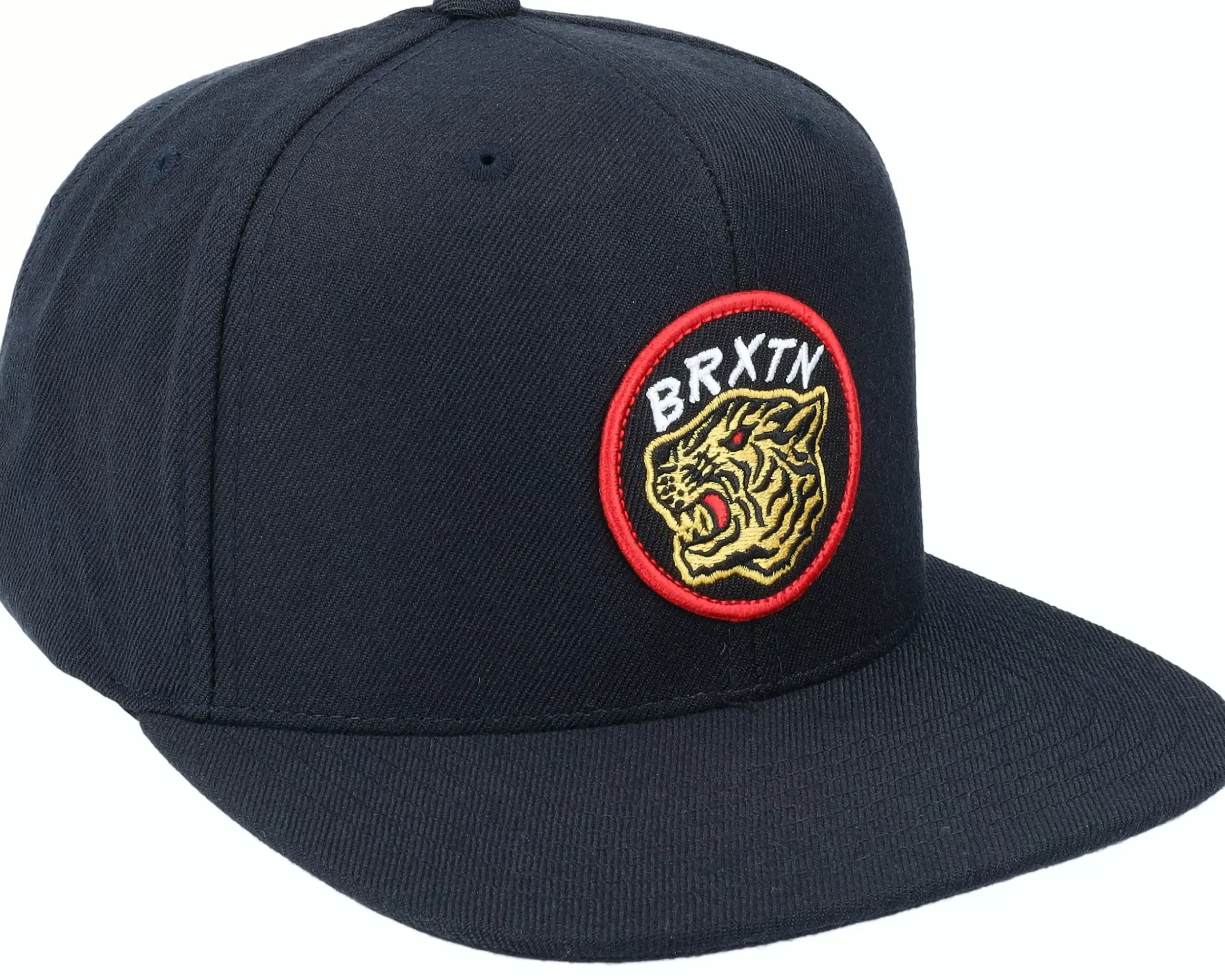 Brixton Kit Medium Profile Black Snapback - -Unisex Snapback