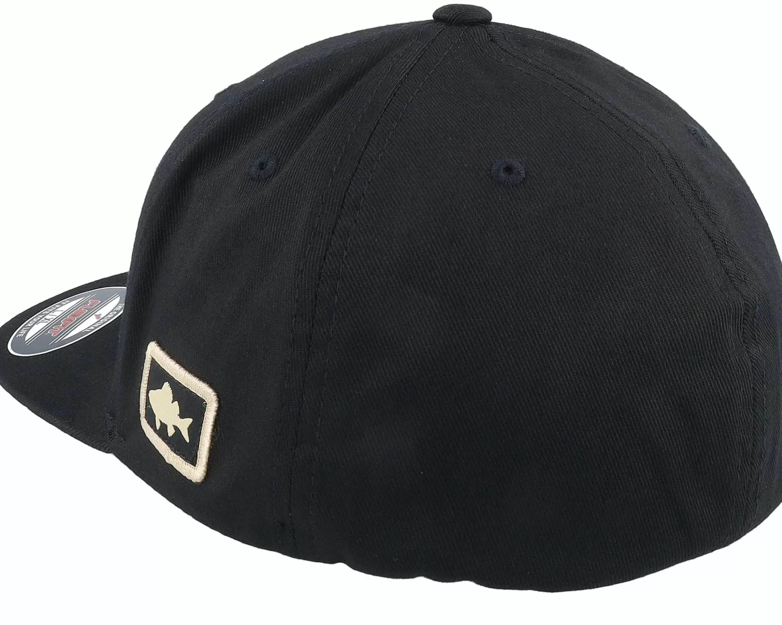 Skillfish Laxborre Flat Brim Black Fitted Flexfit - -Unisex Fitted