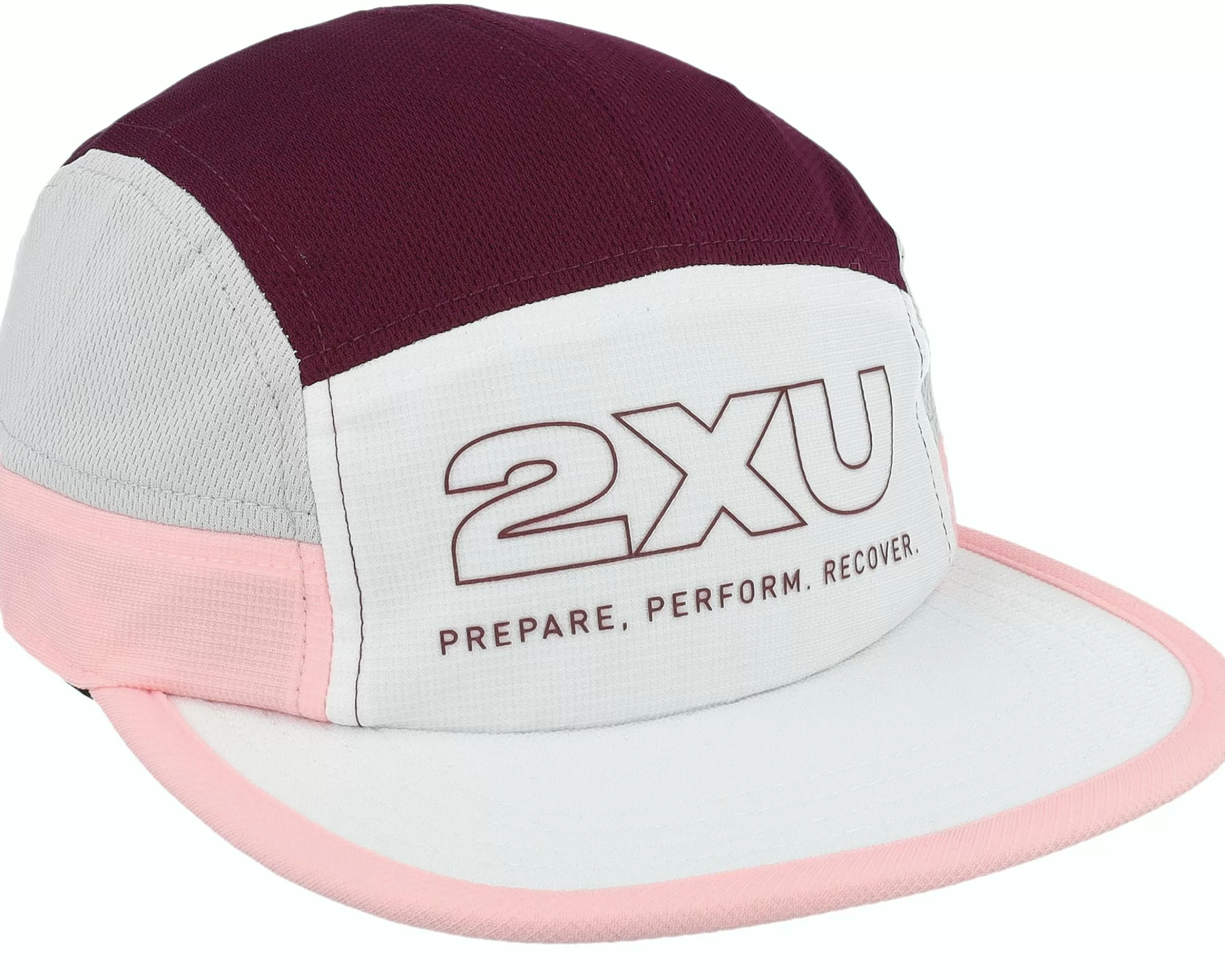 2XU Light Speed Beet/Cameo 5-Panel - -Unisex 5-Panel