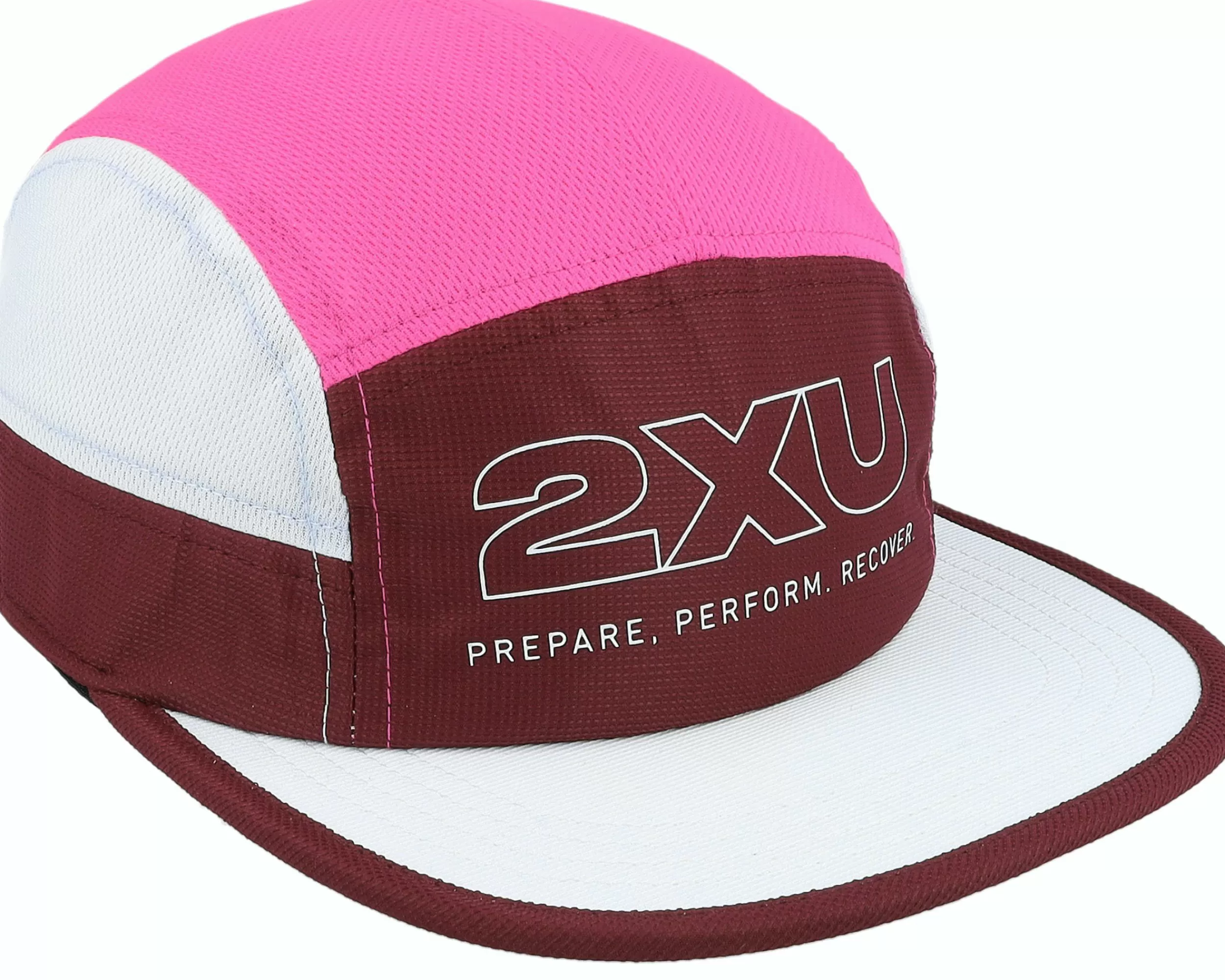 2XU Light Speed Cap Truffle/Fuchsia 5-Panel - -Unisex 5-Panel