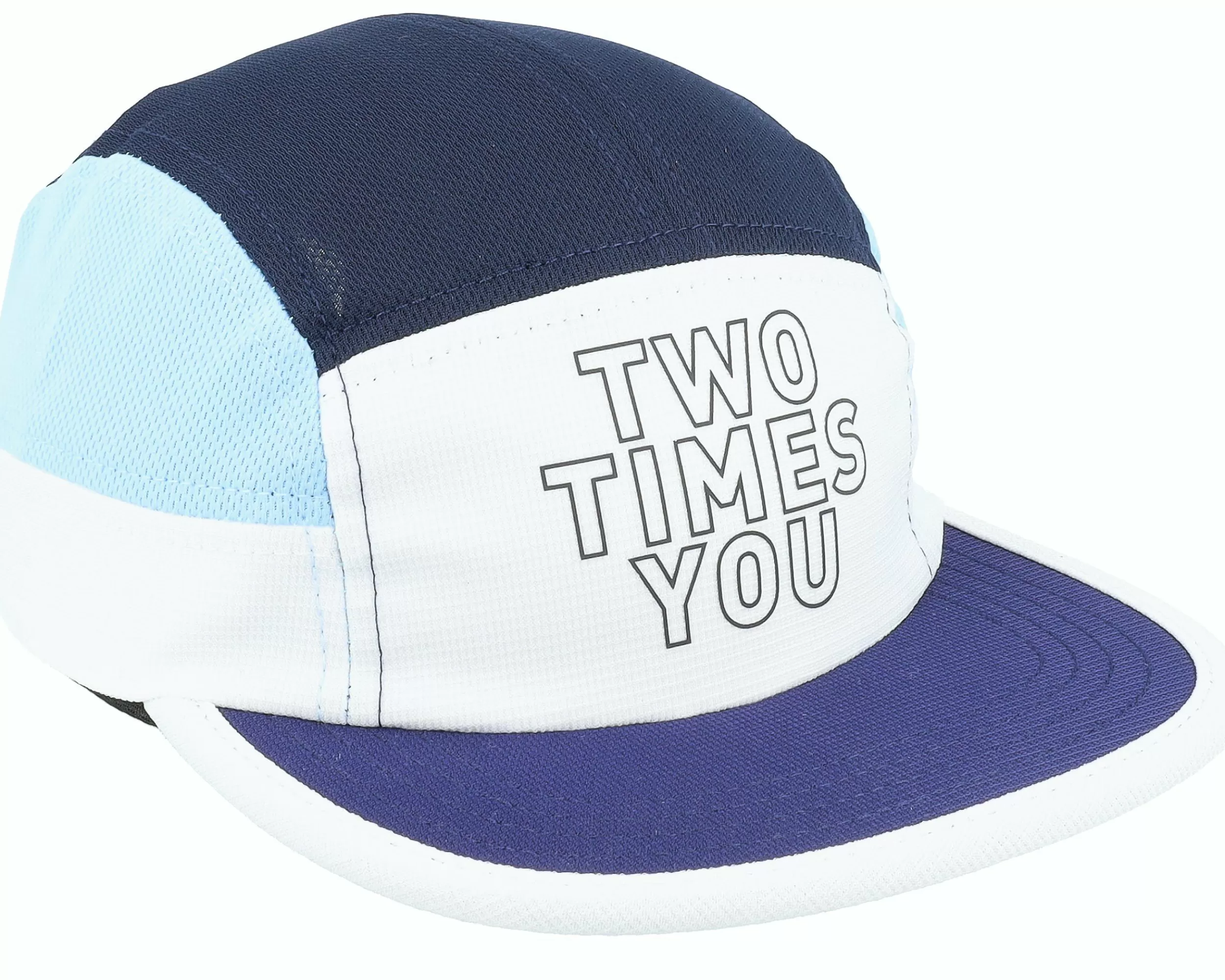 2XU Light Speed Cap White/Midnight 5-Panel - -Unisex 5-Panel