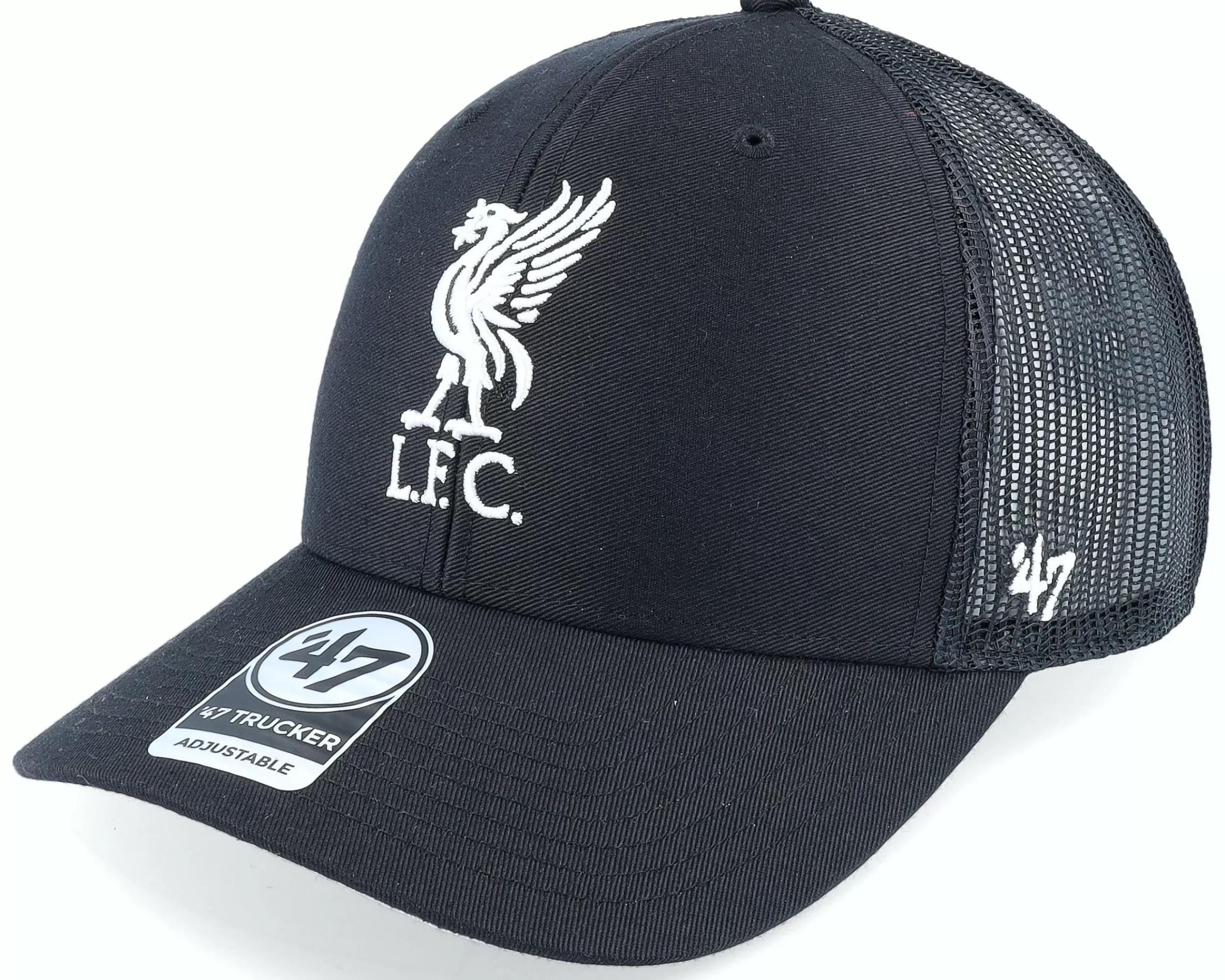 47 Brand Liverpool 47 Black Trucker - -Unisex Trucker