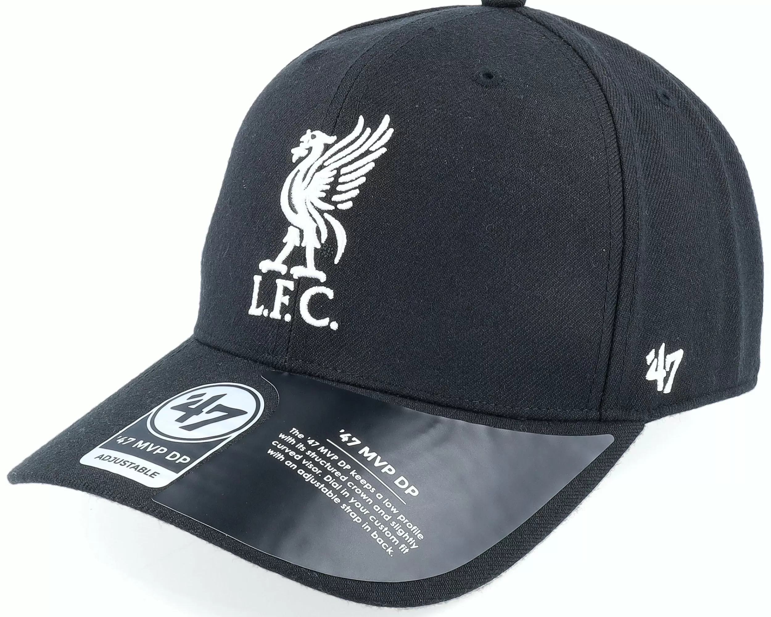 47 Brand Liverpool Branson Mvp Black Adjustable - -Unisex Adjustable