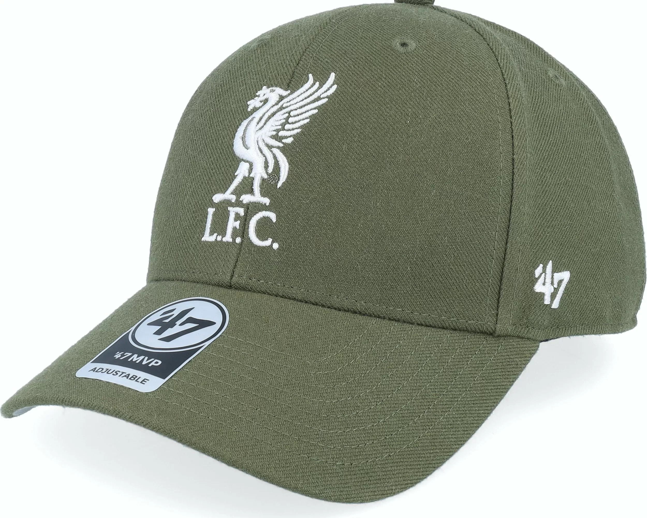 47 Brand Liverpool Mvp Sandalwood Green/White Adjustable - -Unisex Adjustable