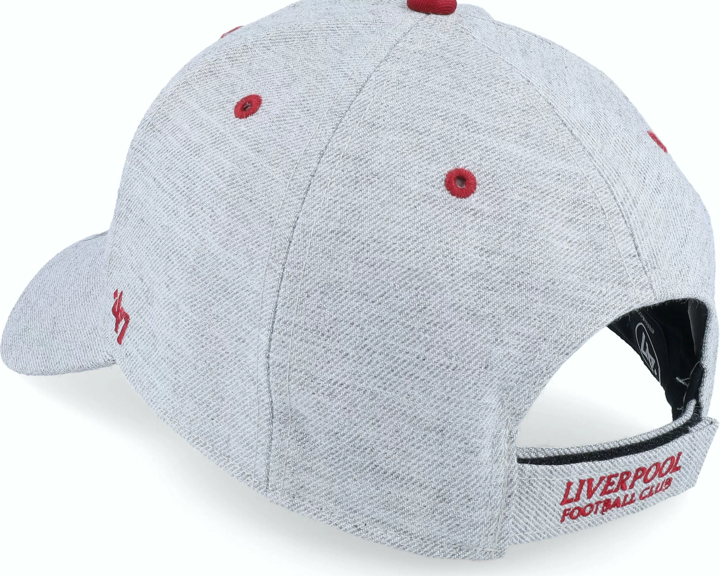 47 Brand Liverpool Storm Cloud Mvp Heather Grey/Maroon Adjustable - -Unisex Adjustable