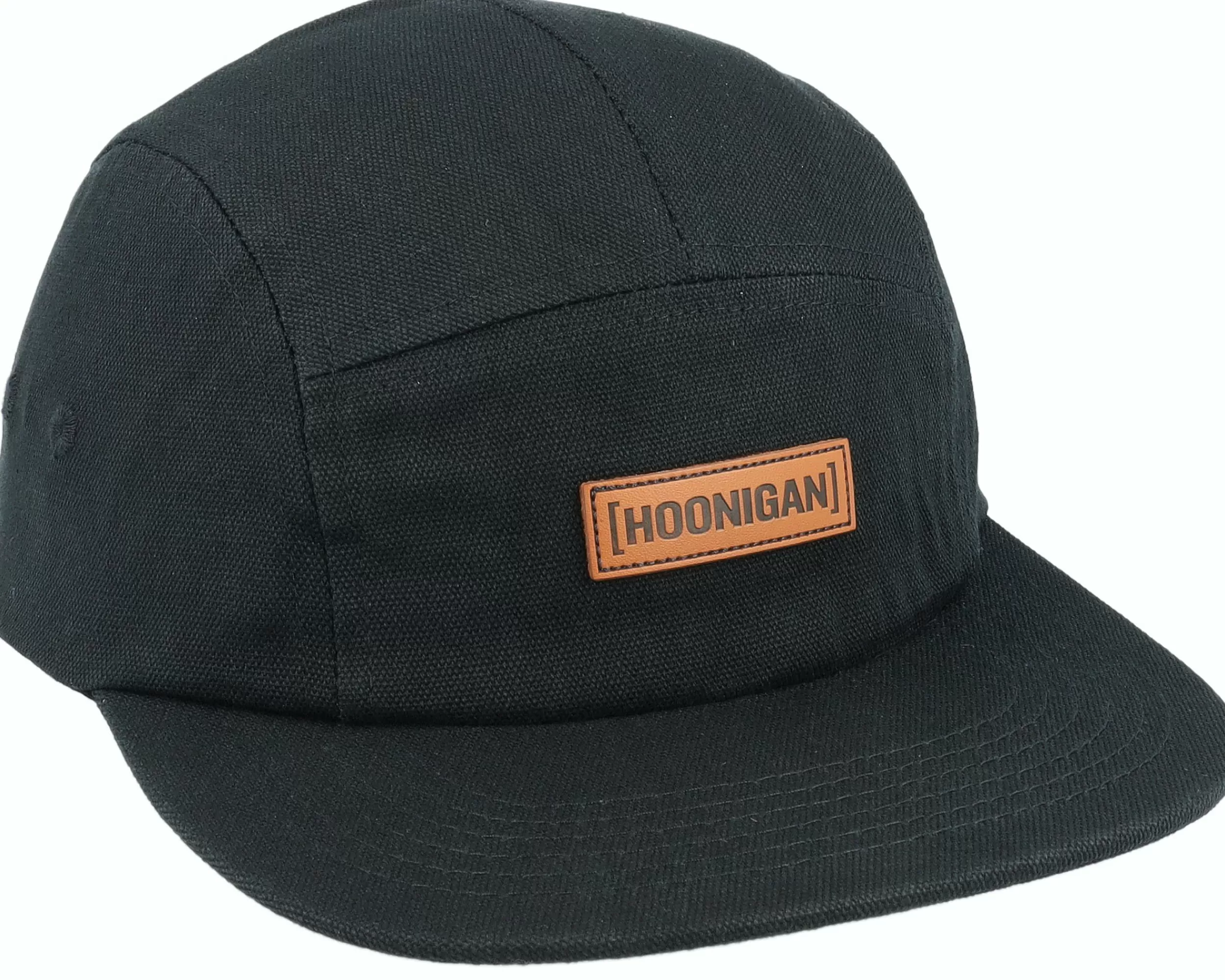 Hoonigan Lodge Camper Hat Black 5-Panel - -Unisex 5-Panel