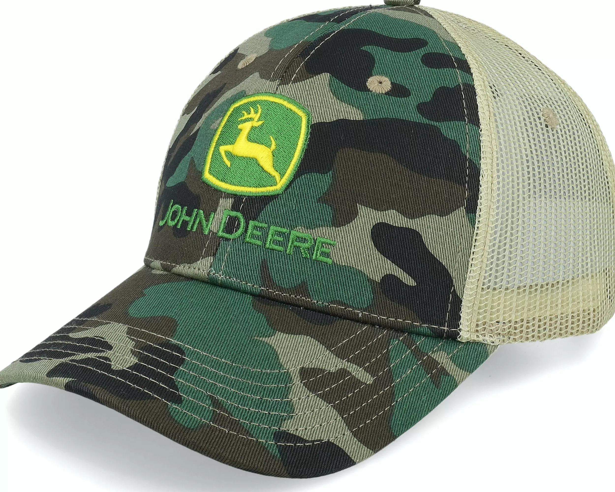 John Deere Logo Camouflage Trucker - -Unisex Trucker