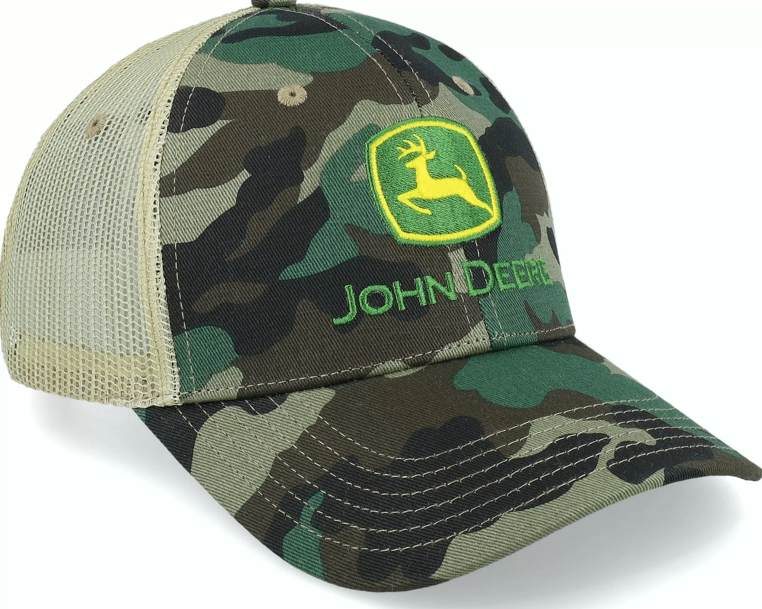 John Deere Logo Camouflage Trucker - -Unisex Trucker