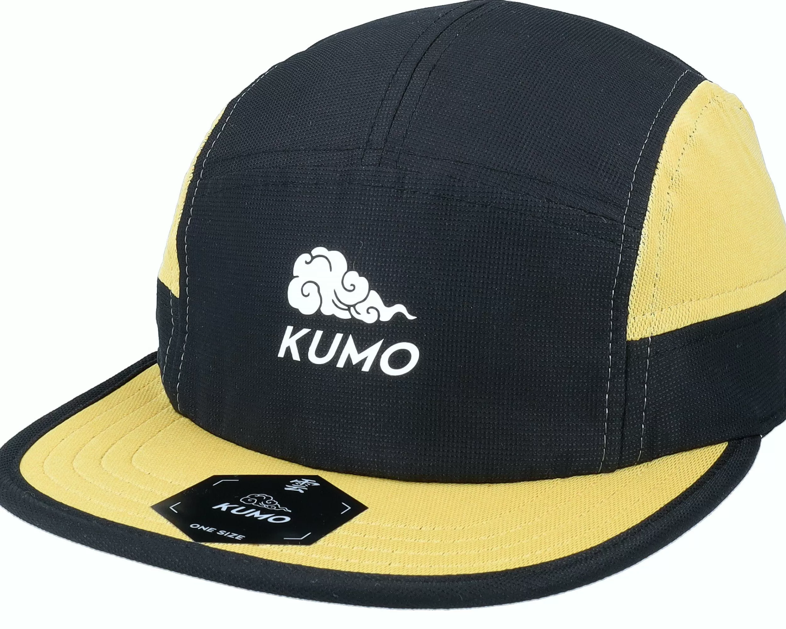 Kumo Logo Cloudfit Black/Khaki 5-Panel - -Unisex 5-Panel