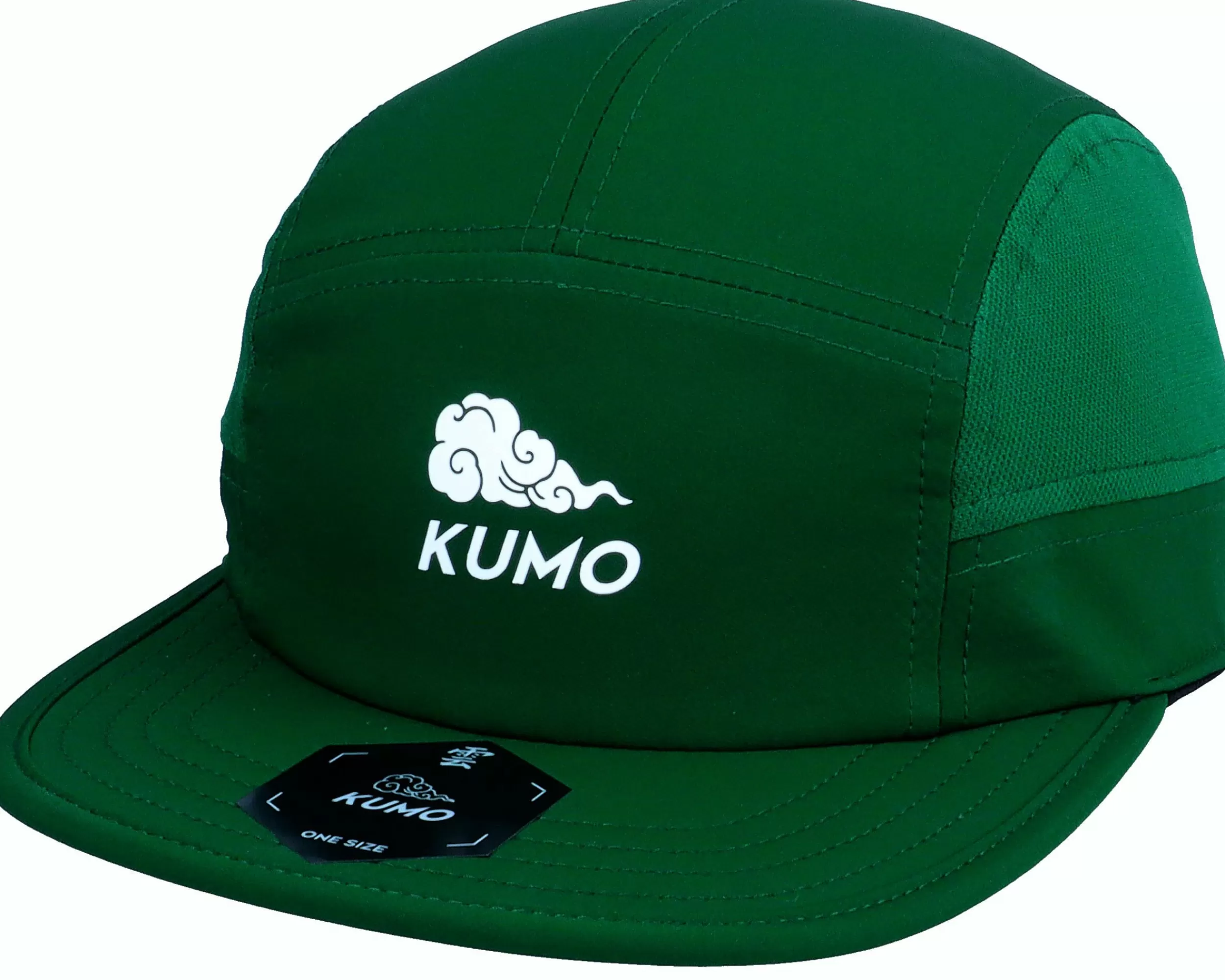 Kumo Logo Cloudfit Green 5-Panel-Unisex 5-Panel