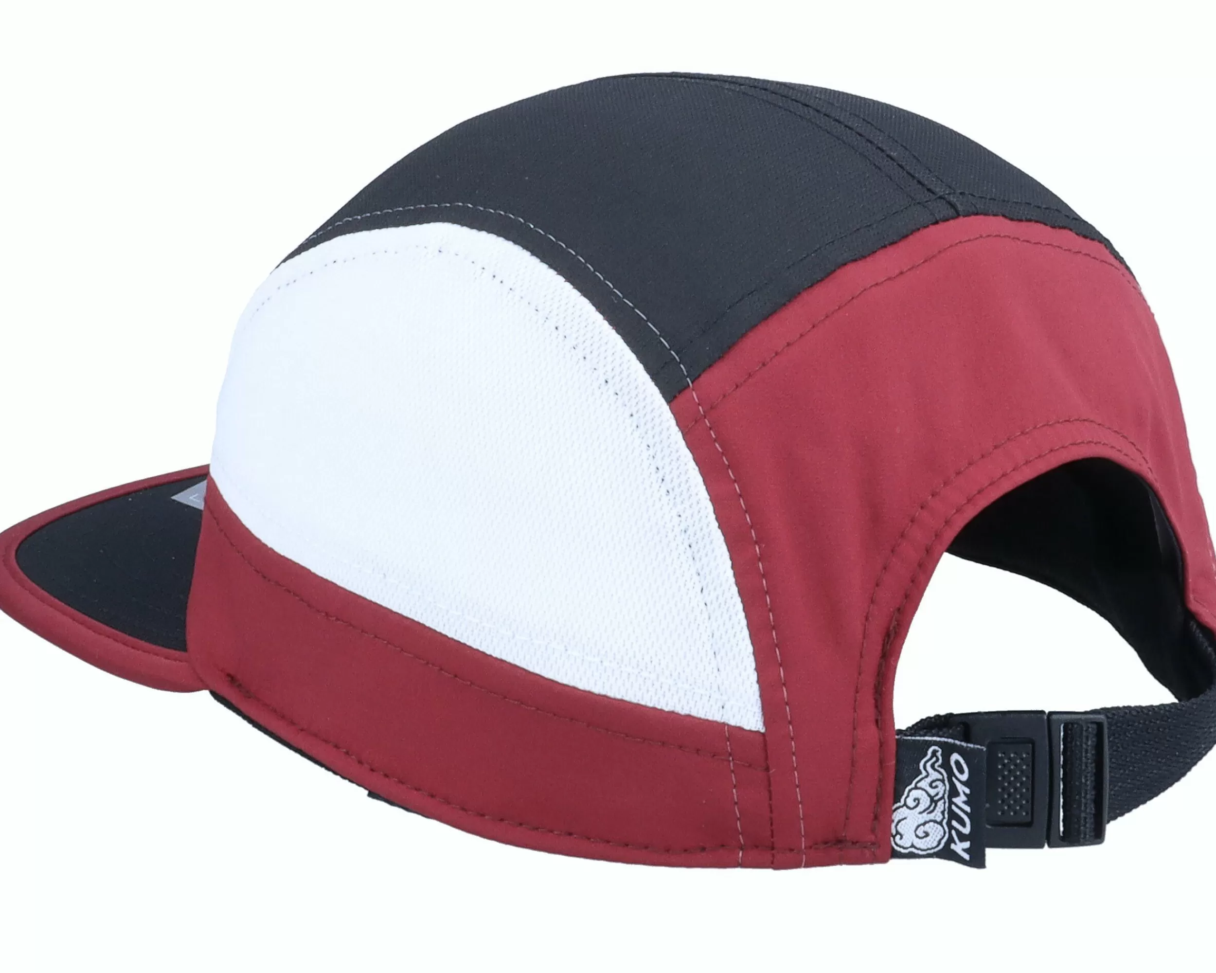 Kumo Logo Cloudfit Red/Black/White 5-Panel - -Unisex 5-Panel