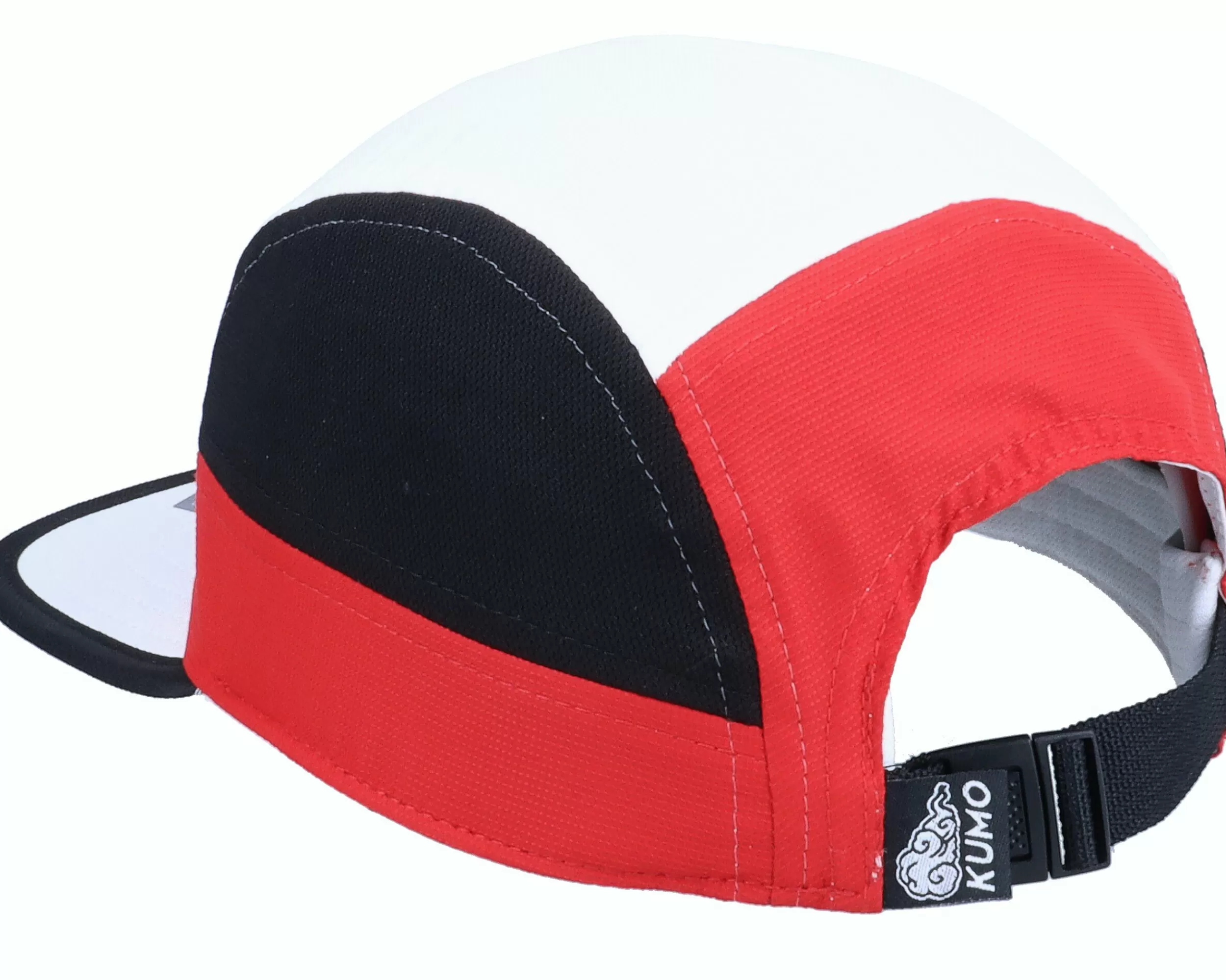 Kumo Logo Cloudfit Red/White/Black 5-Panel - -Unisex 5-Panel