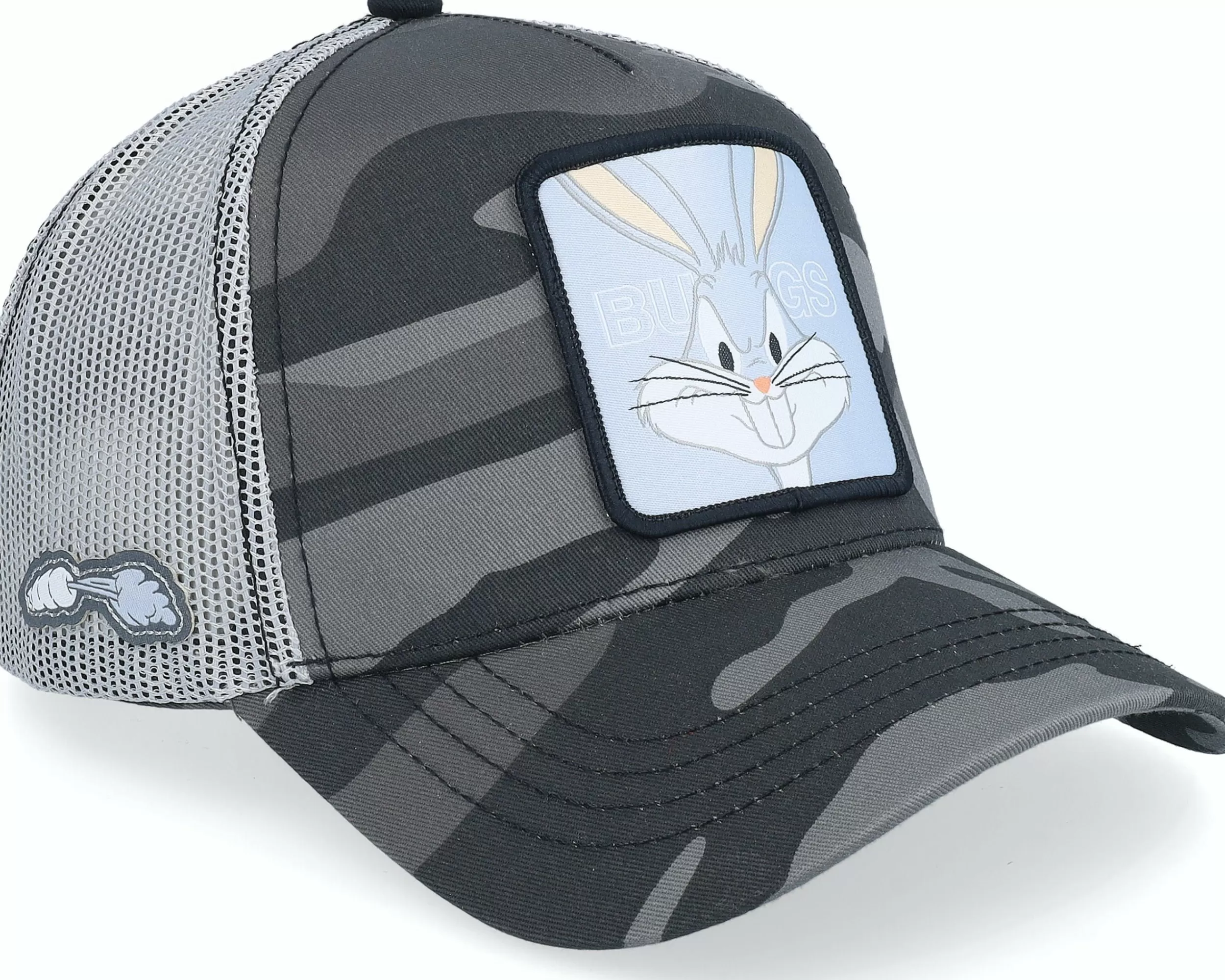 Capslab Looney Tunes Bugs Bunny Grey Trucker - -Unisex Trucker