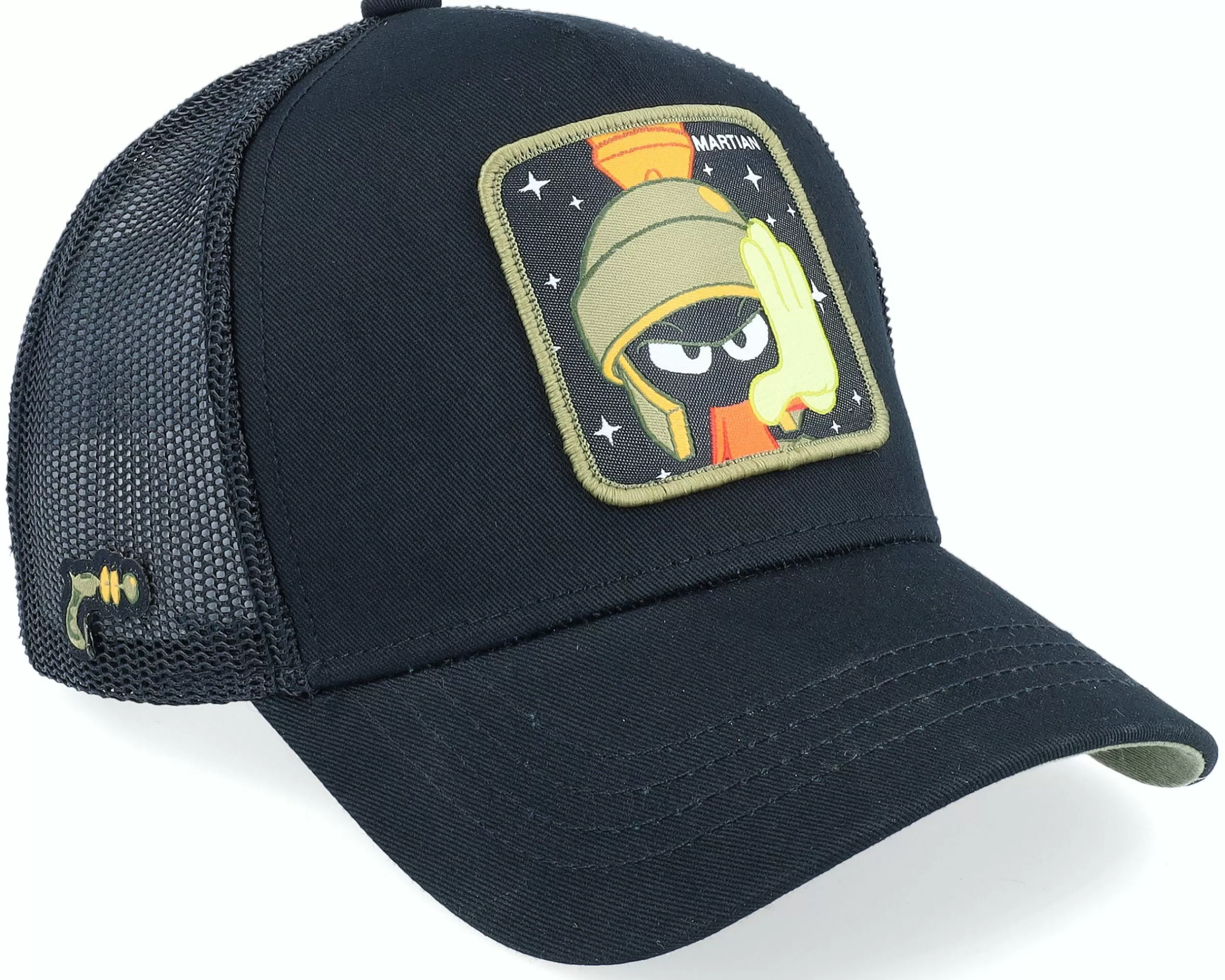 Capslab Looney Tunes Marvin The Martian Black/Black Trucker - -Unisex Trucker