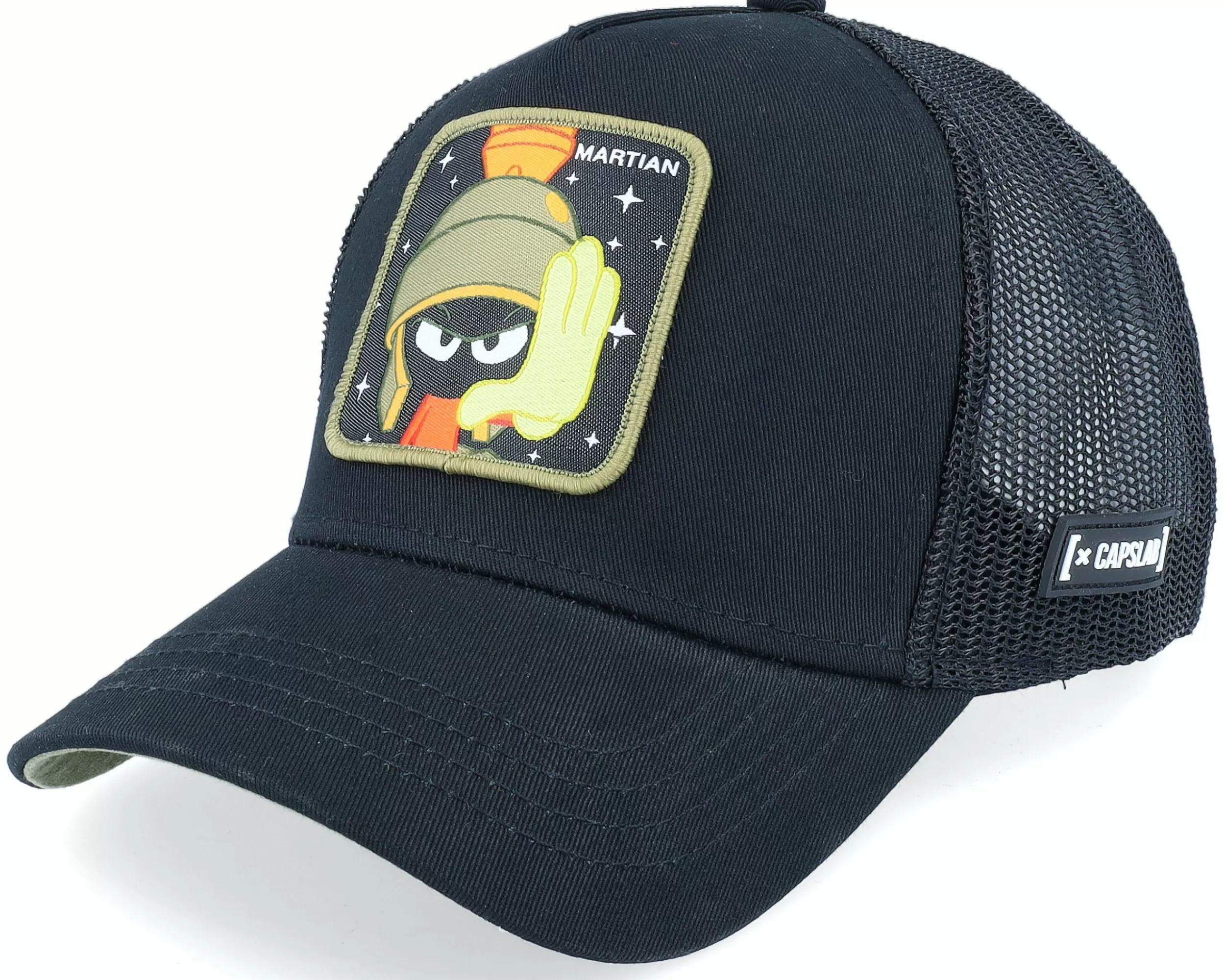 Capslab Looney Tunes Marvin The Martian Black/Black Trucker - -Unisex Trucker