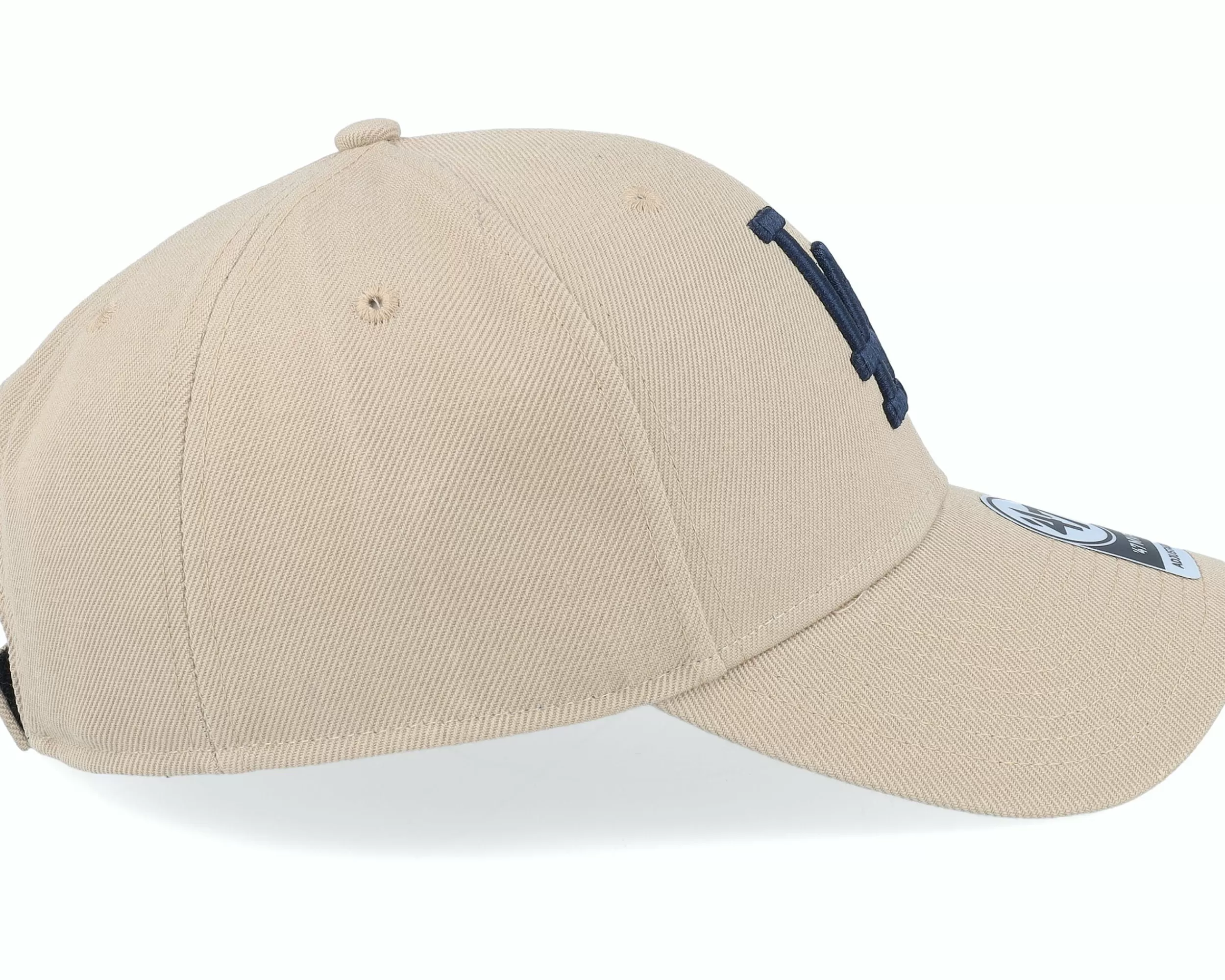 47 Brand Los Angeles Dodgers 47 Mvp Wool Khaki/Black Adjustable - -Unisex Adjustable