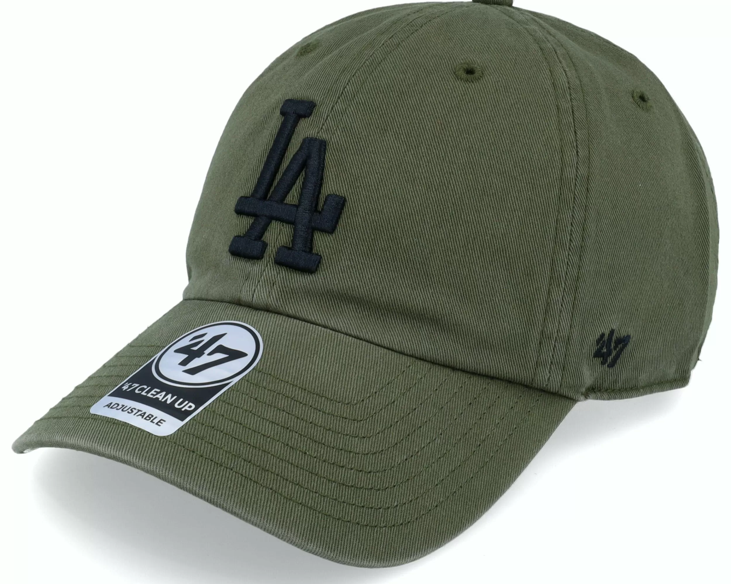 47 Brand Los Angeles Dodgers Ballpark Camo Clean Up Sandalwood Dad Cap - -Unisex Dad Cap