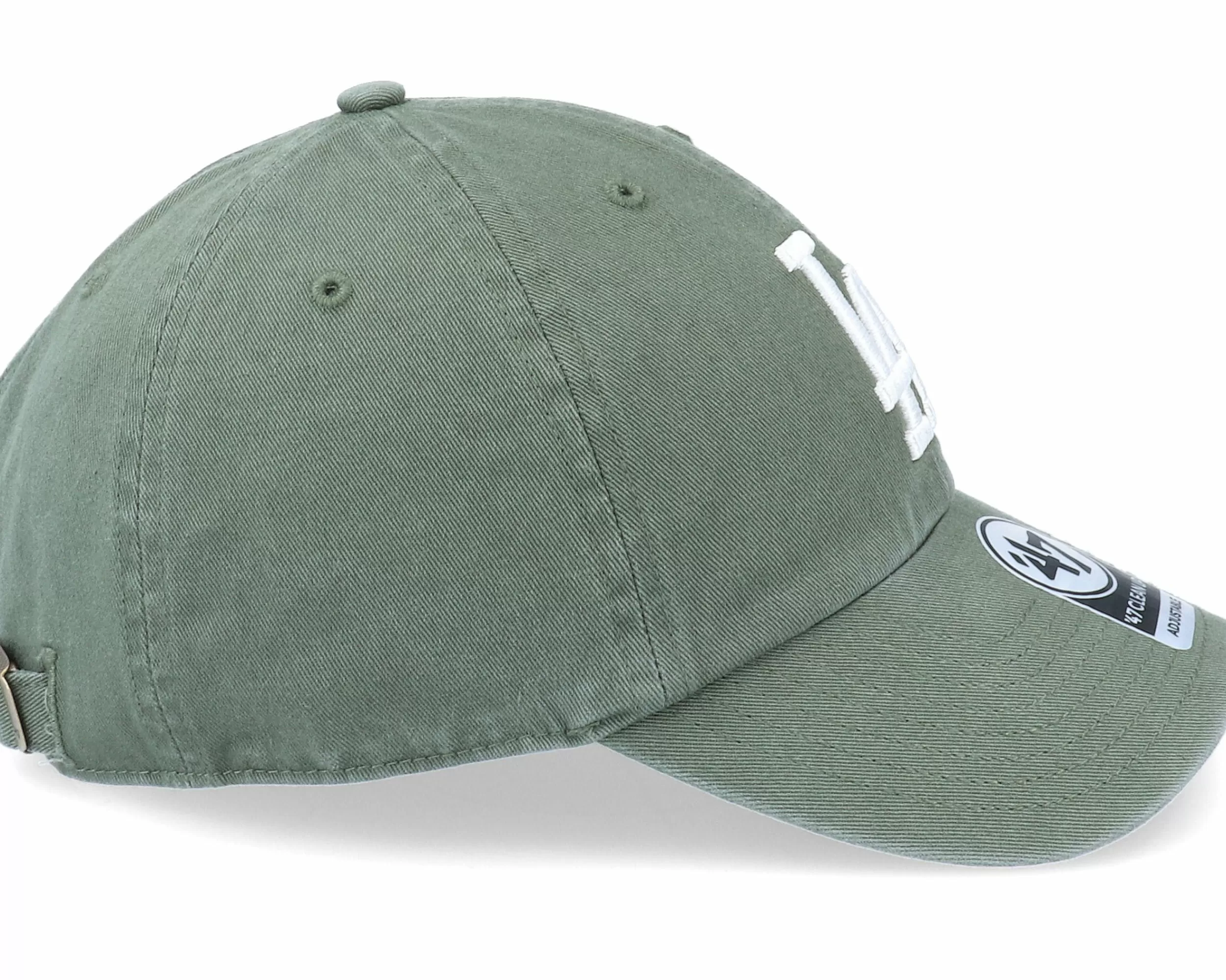 47 Brand Los Angeles Dodgers Clean Up Moss Dad Cap - -Unisex Dad Cap