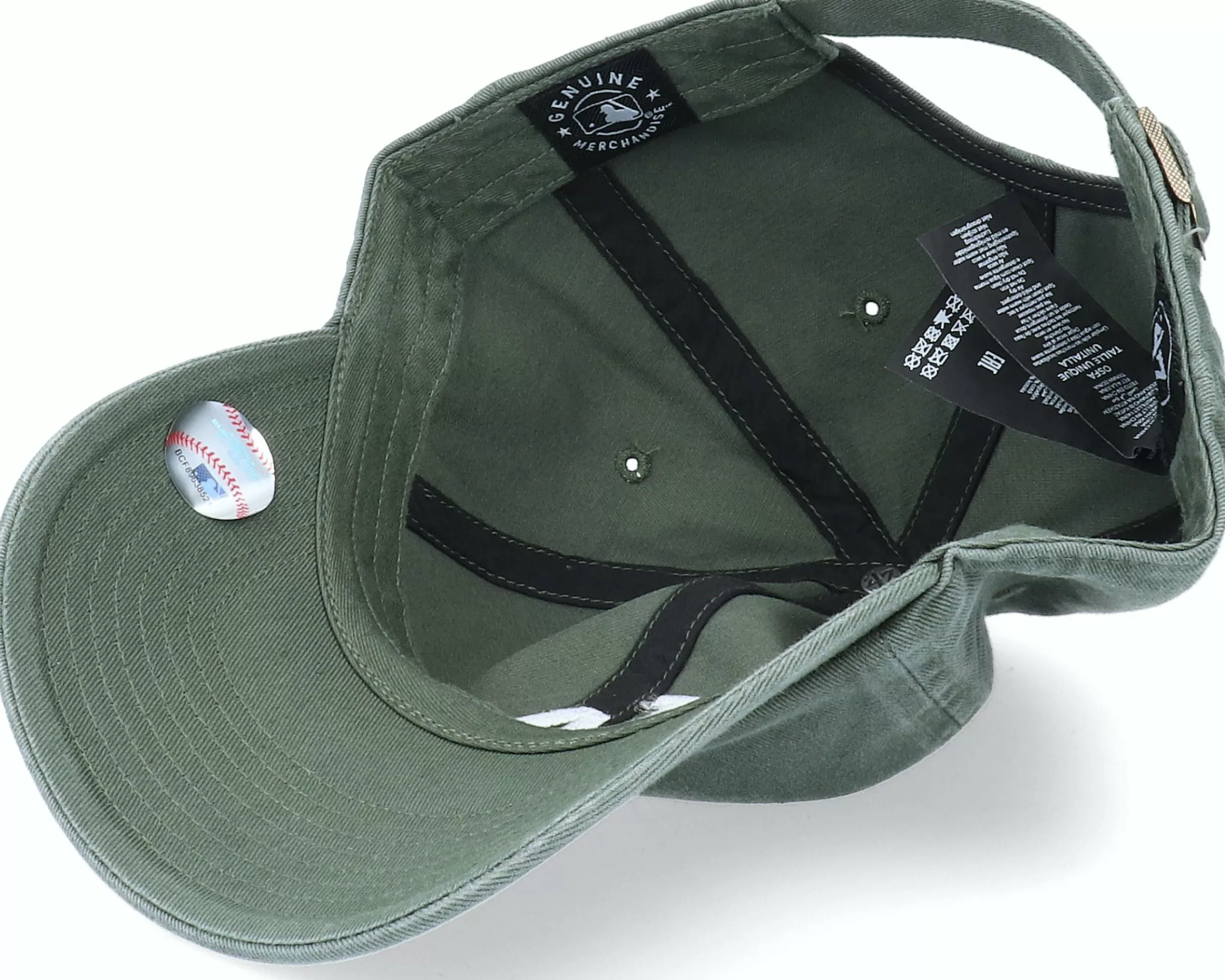 47 Brand Los Angeles Dodgers Clean Up Moss Dad Cap - -Unisex Dad Cap