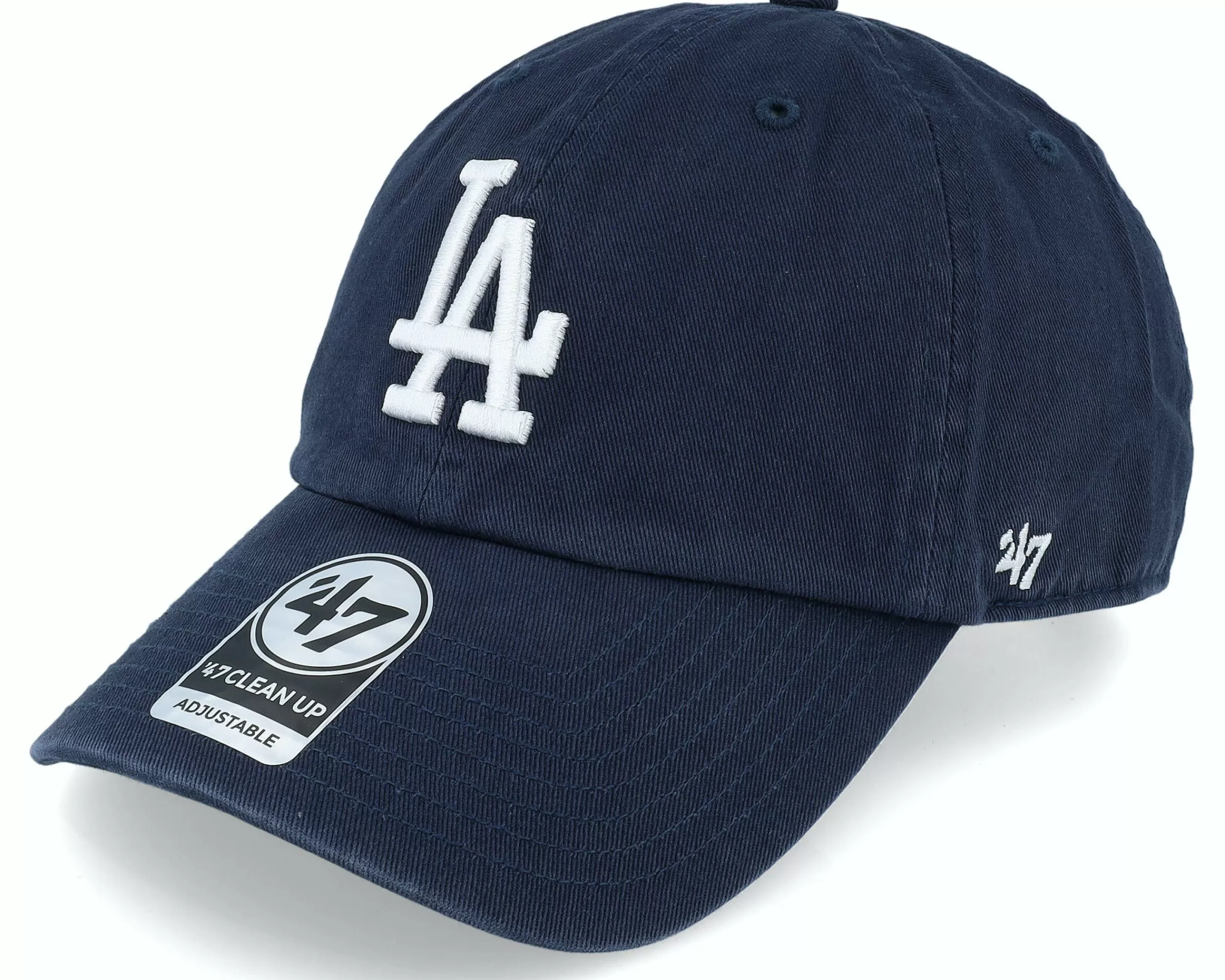 47 Brand Los Angeles Dodgers Clean Up Navy Dad Cap - -Unisex Dad Cap