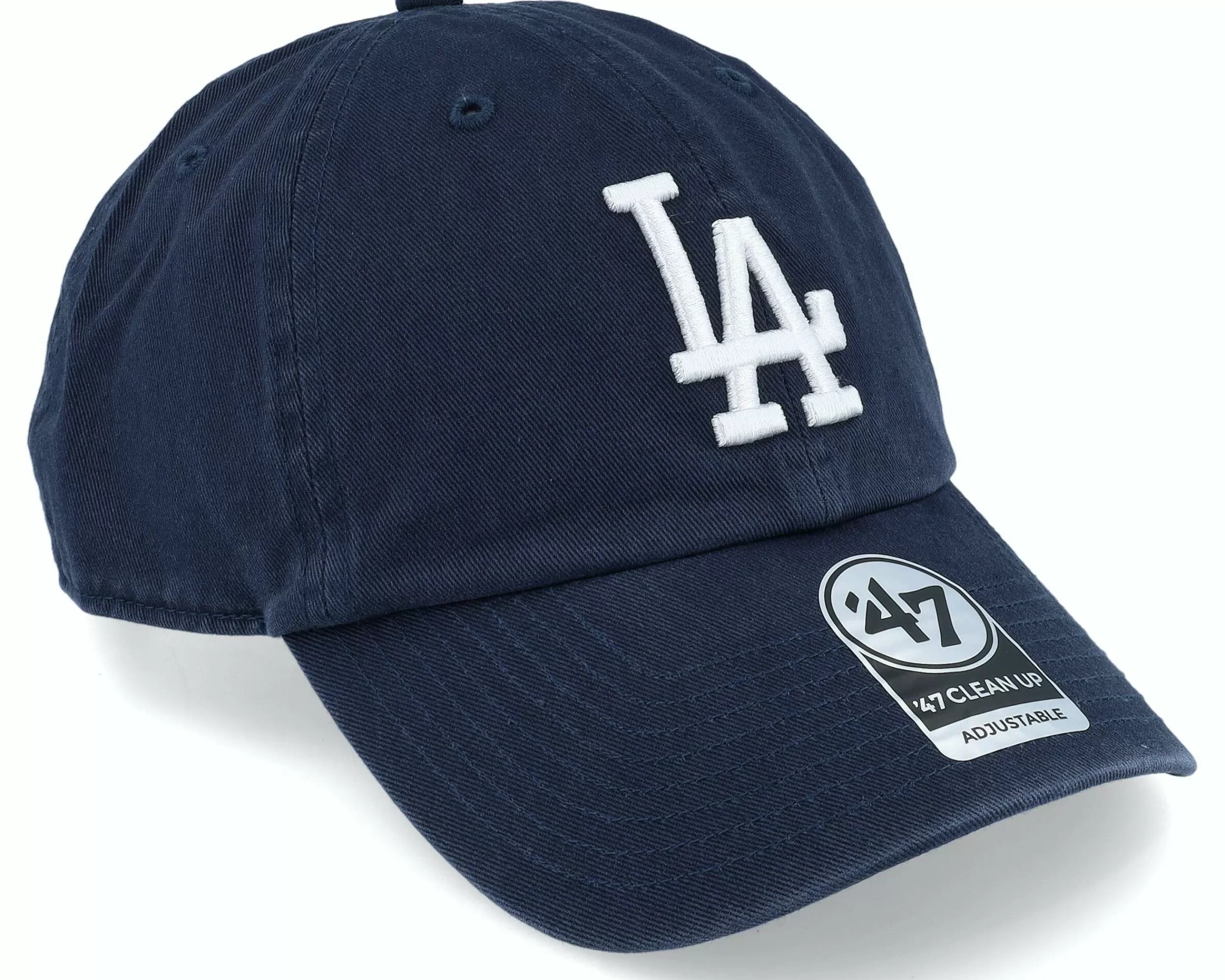 47 Brand Los Angeles Dodgers Clean Up Navy Dad Cap - -Unisex Dad Cap