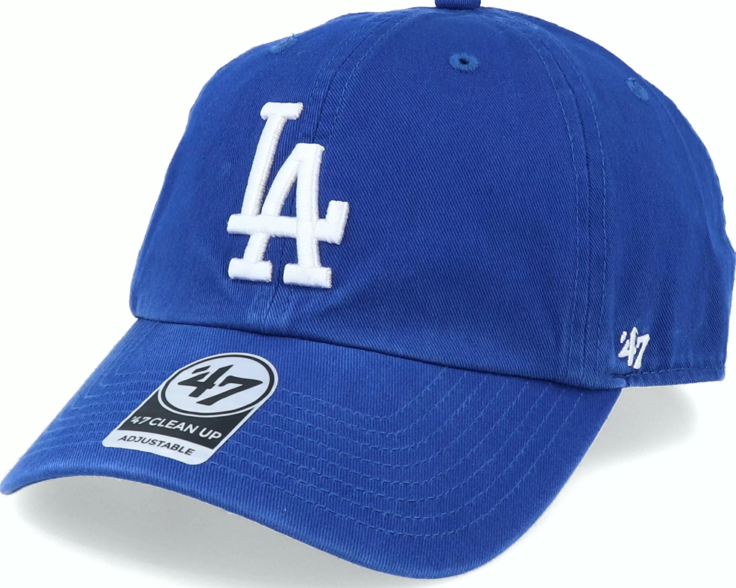 47 Brand Los Angeles Dodgers Clean Up Royal Blue/White Dad Cap - -Unisex Dad Cap