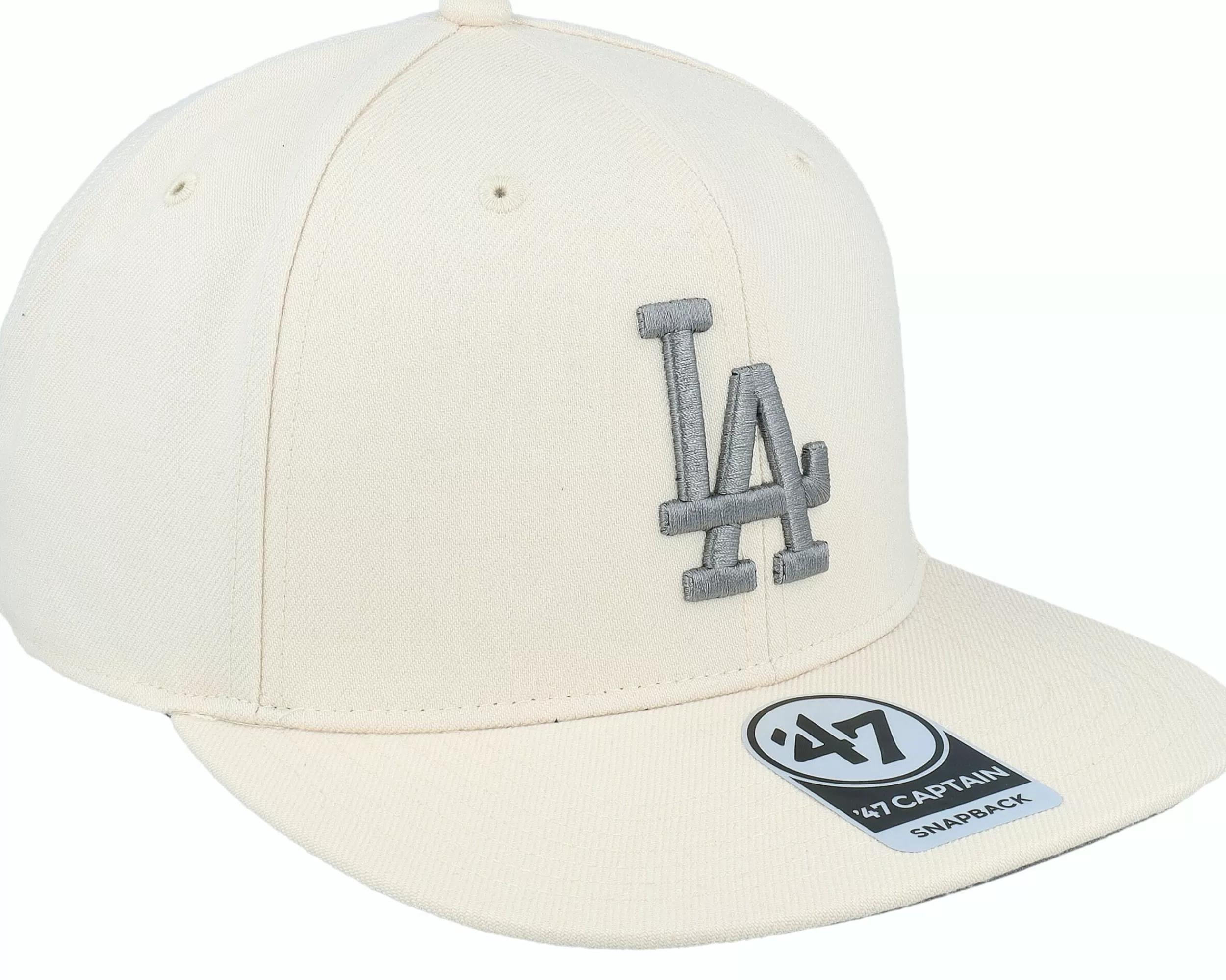 47 Brand Los Angeles Dodgers Mlb Ballpark Captain Natural Snapback - -Unisex Snapback