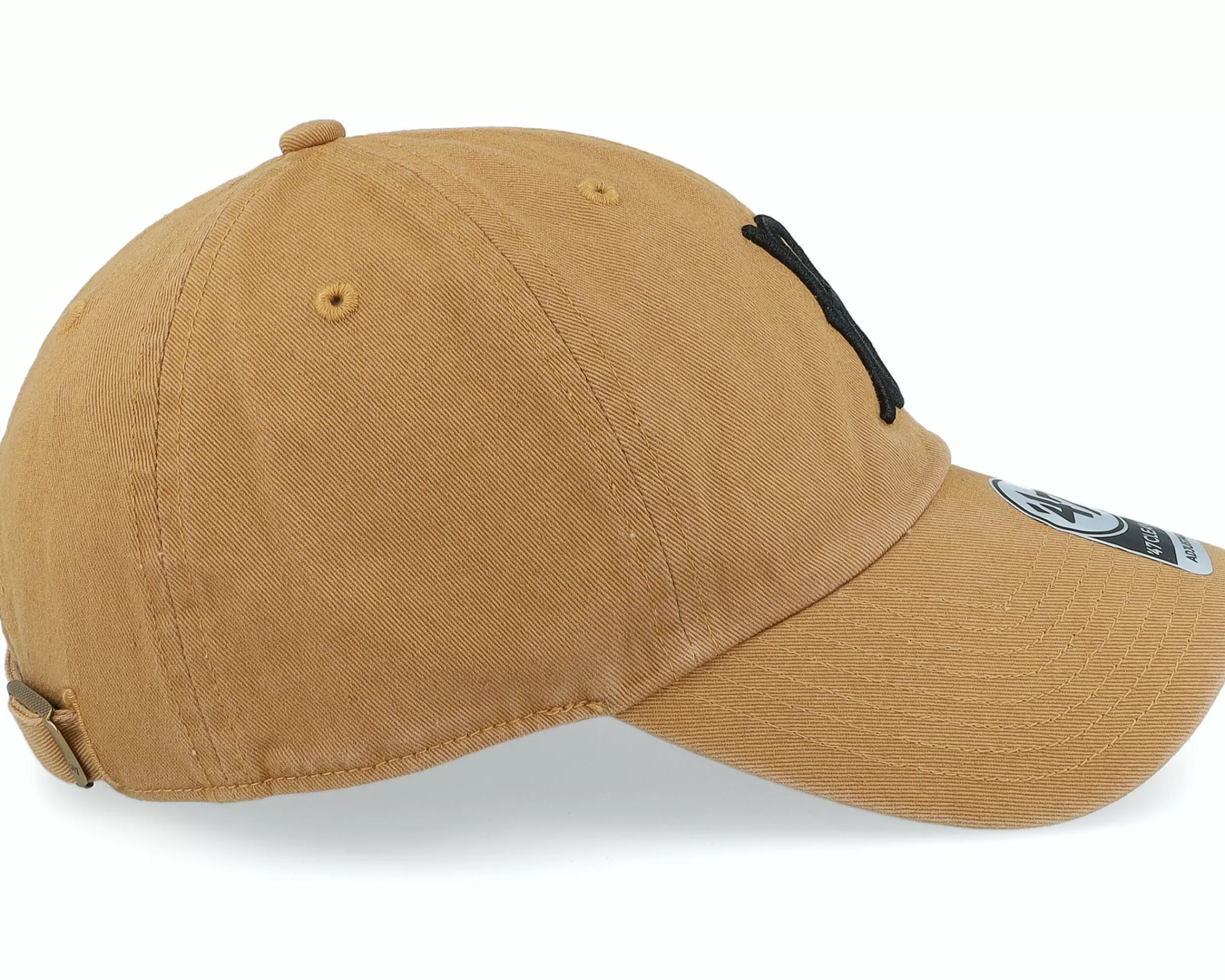 47 Brand Los Angeles Dodgers Mlb Cooperstown Clean Up Camel Dad Cap - -Unisex Dad Cap