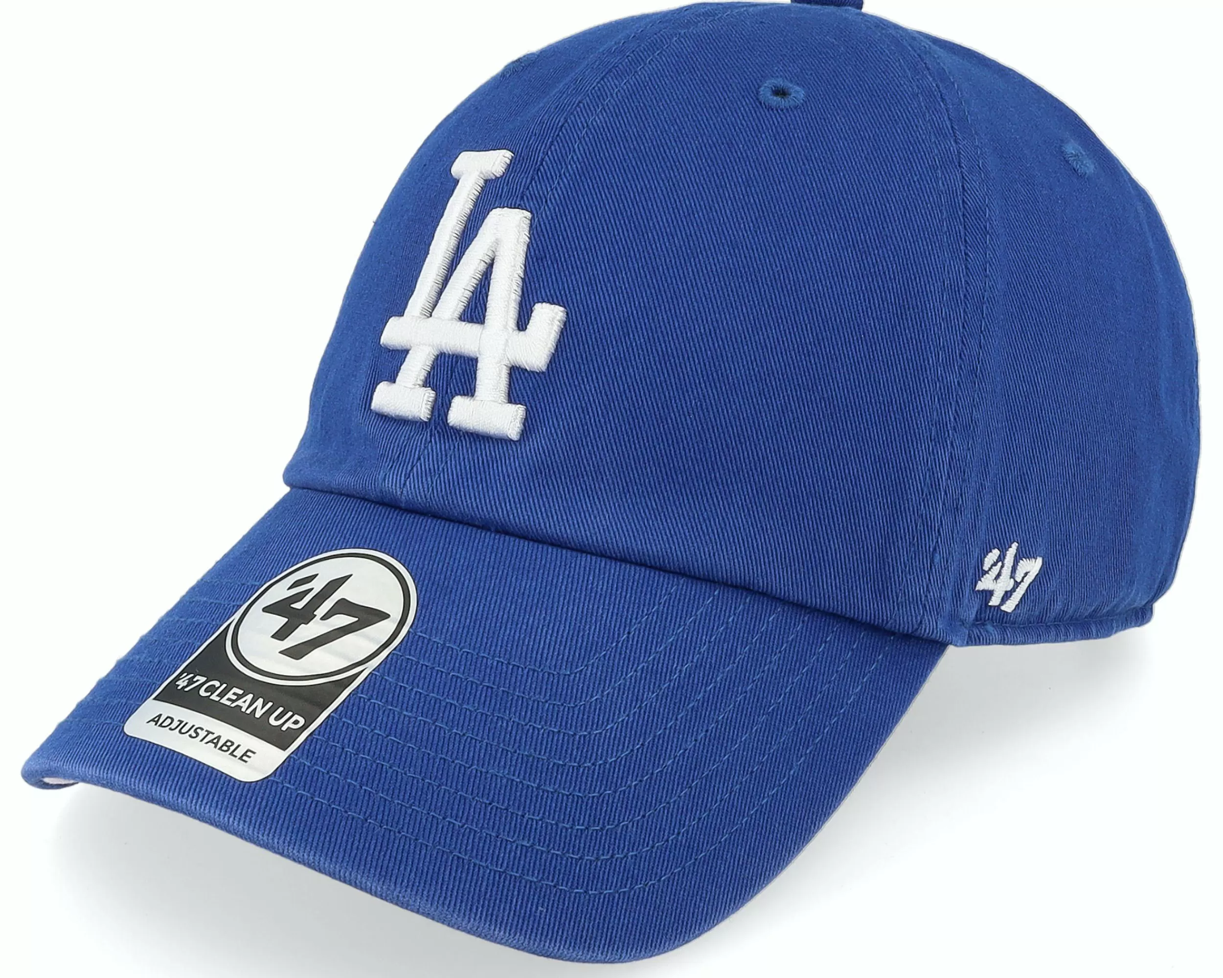 47 Brand Los Angeles Dodgers Mlb Double Under 47 Clean Up Royal Dad Cap - -Unisex Dad Cap