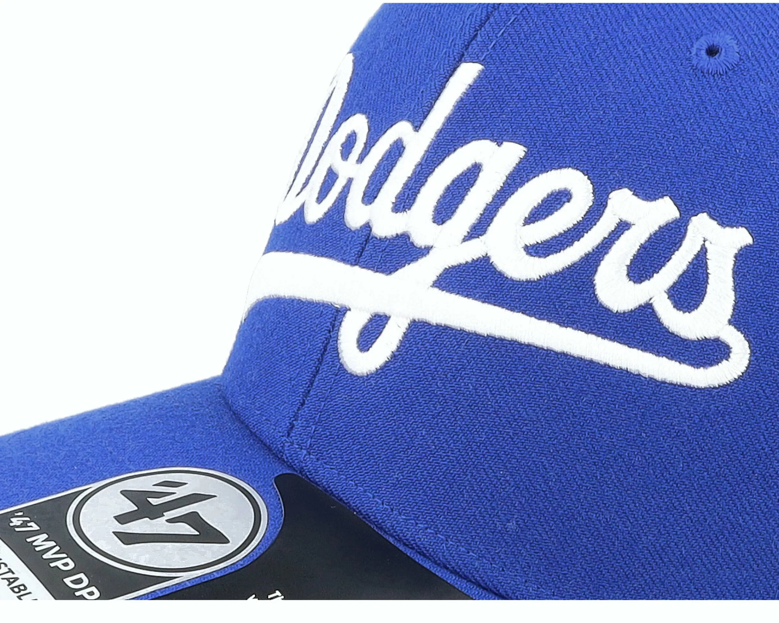 47 Brand Los Angeles Dodgers Mlb Replica Script Mvp Deep Royal/White Adjustable - -Unisex Adjustable