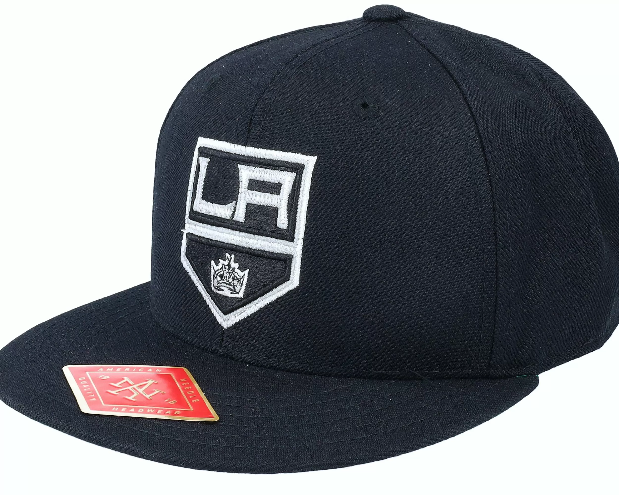 American Needle Los Angeles Kings Deep Dish Black Fitted - -Unisex Fitted