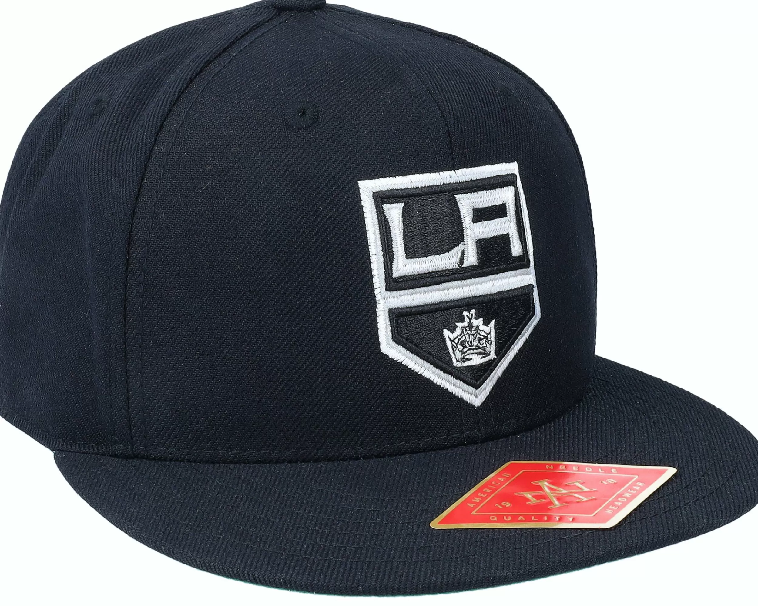 American Needle Los Angeles Kings Deep Dish Black Fitted - -Unisex Fitted