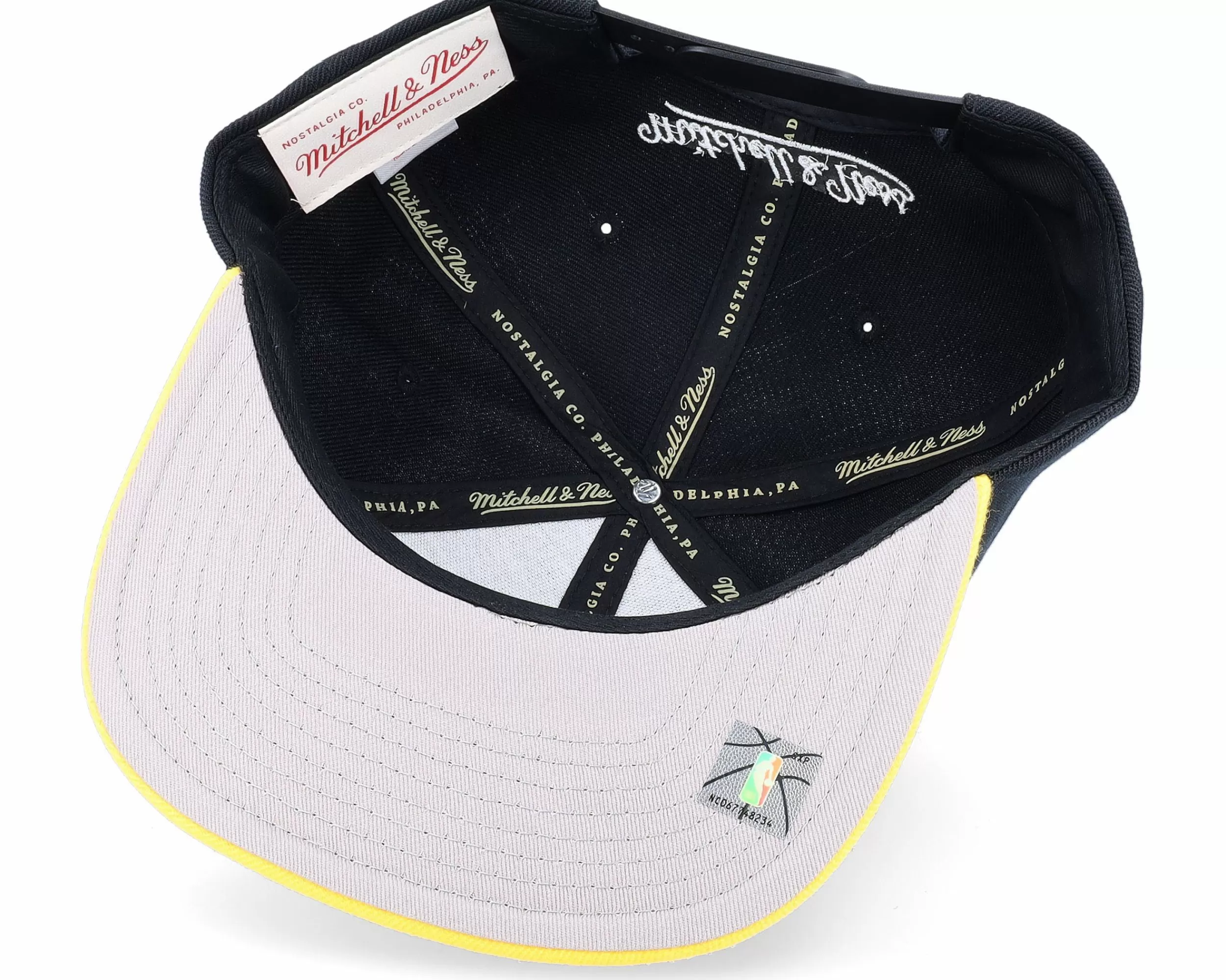 Mitchell & Ness Los Angeles Lakers Champs 00-03 Hwc Black/Gold Snapback - -Unisex Snapback