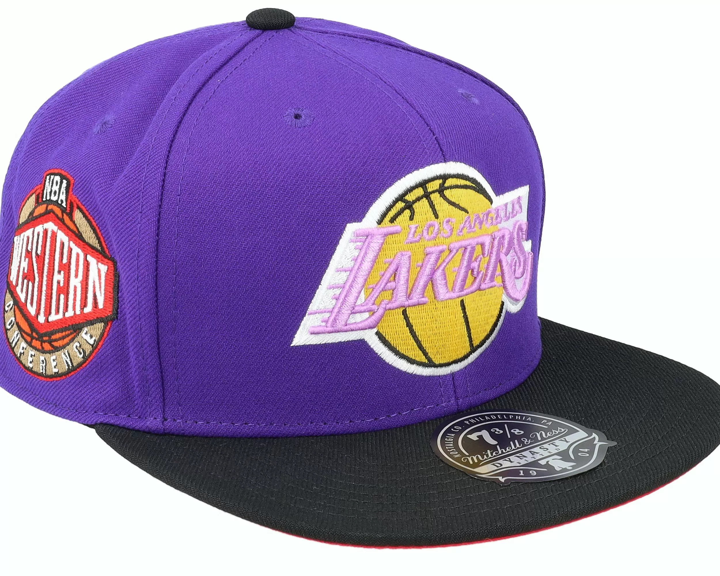 Mitchell & Ness Los Angeles Lakers Coast2Coast Purple/Black Fitted - -Unisex Fitted